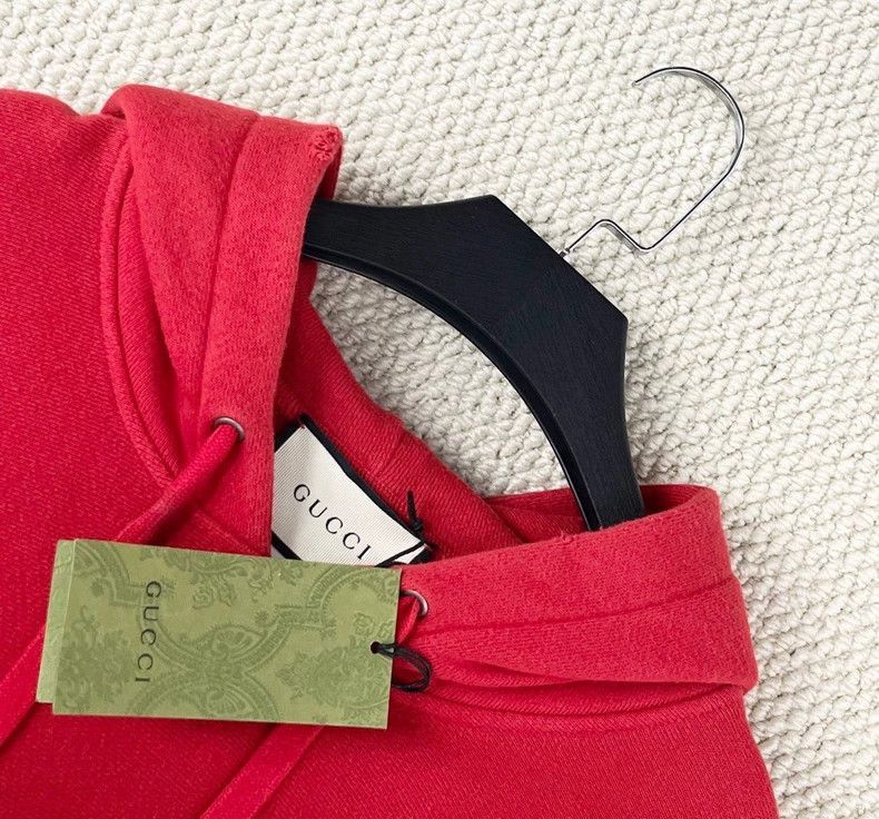 Gucci Gucci Red Embroidered Dragon XXV Hoodie-2506 Size US S / EU 44-46 / 1 - 3 Thumbnail