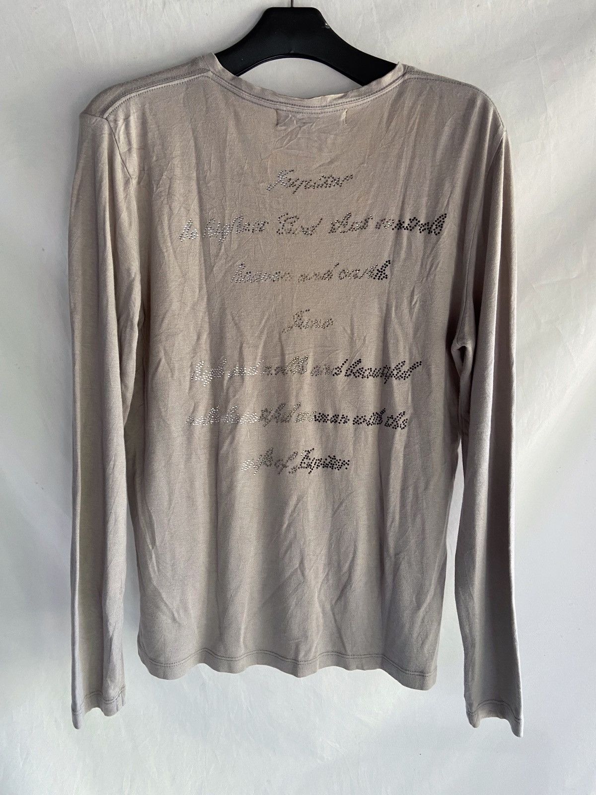 20471120 JAPANESE SKULL Y2K STYLE LONG SLEEVE Size US M / EU 48-50 / 2 - 7 Thumbnail