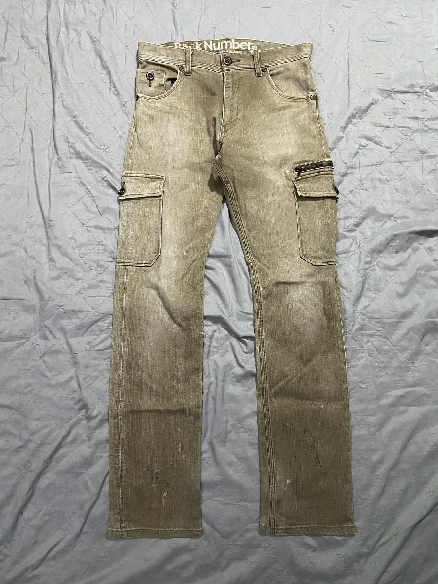 Back Number Vintage Japan 80s Cargo Military Pants