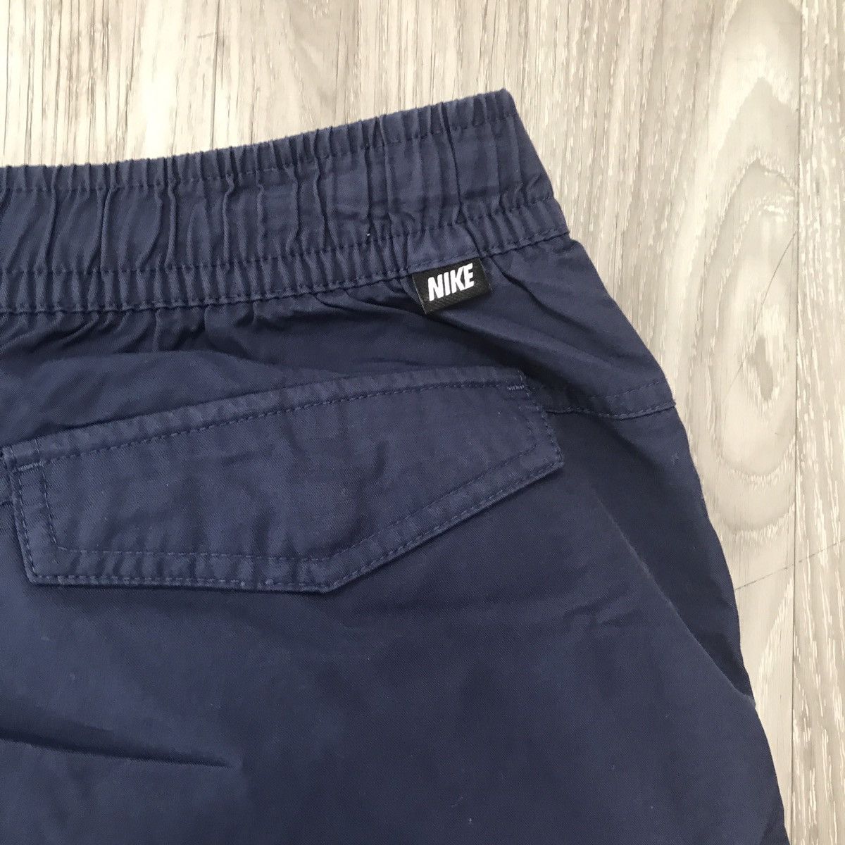 Nike Nike Cargo Twill Chino Pants Blue Mens Medium Size US 36 / EU 52 - 10 Thumbnail
