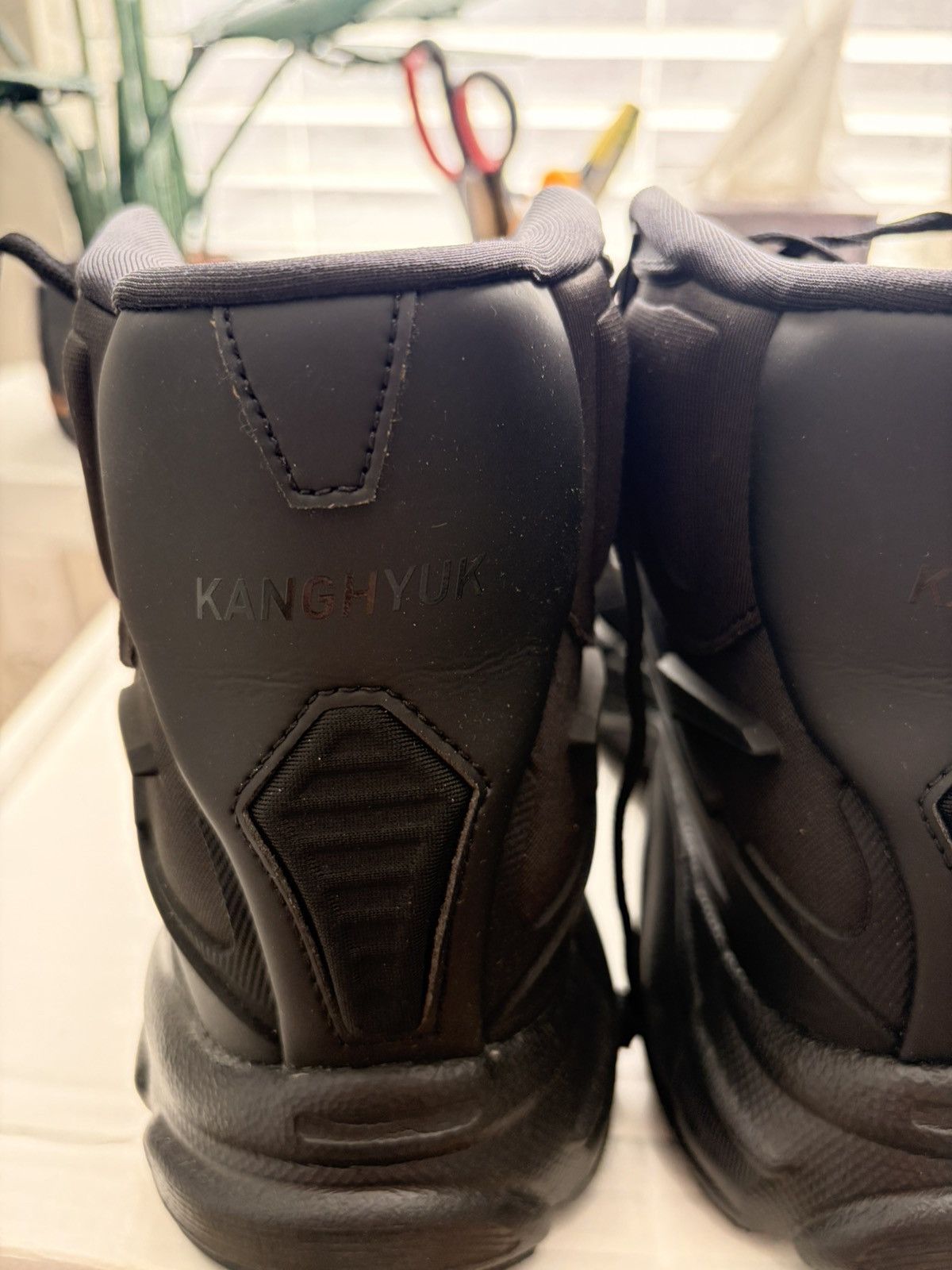KANGHYUK Kanghyuk x Reebok Premier Road Modern Mid – Black Size US 9 / EU 42 - 3 Thumbnail