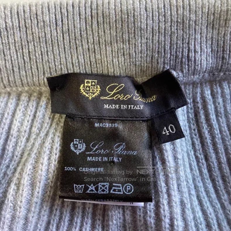 Loro Piana Loro Piana Cashmere Wide Leg Pants Size 26" / US 2 / IT 38 - 3 Thumbnail
