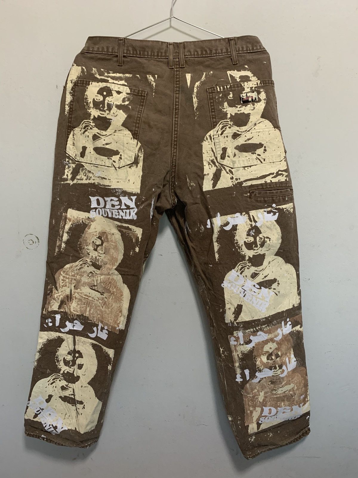 Handmade × Jean Custom Thai Handcrafted Jeans Size US 39 - 2 Thumbnail