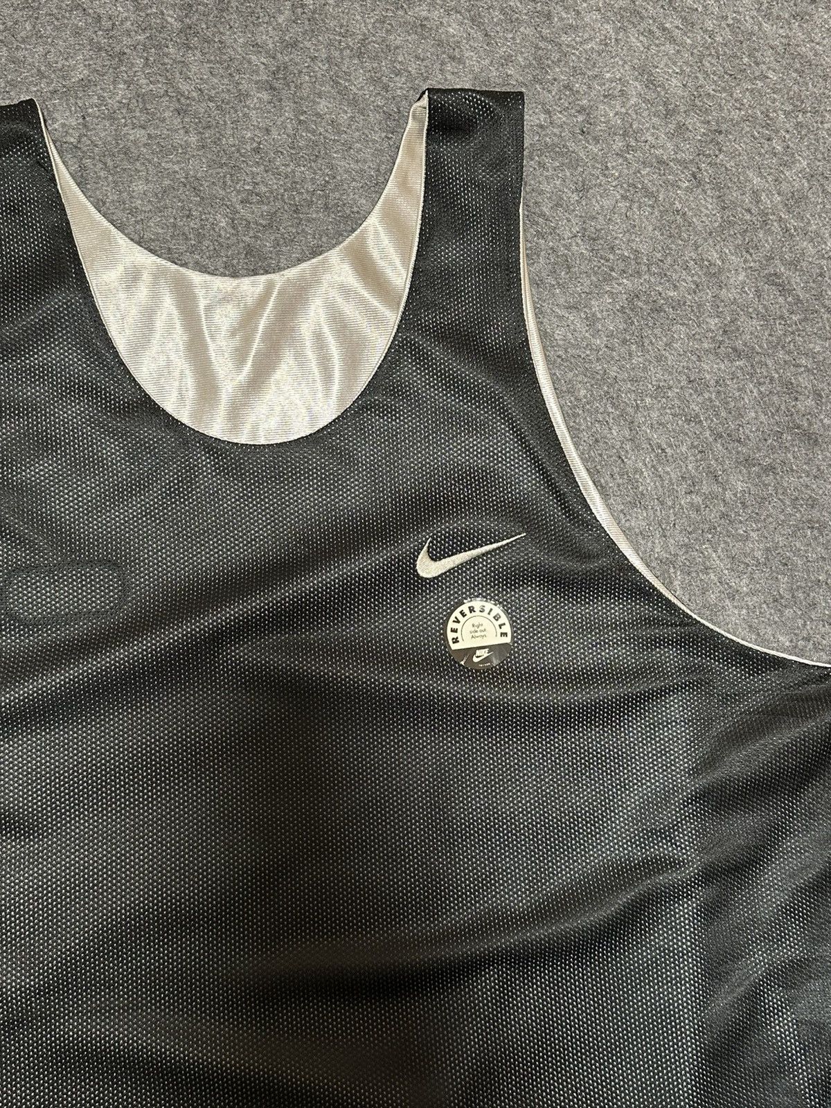 Nike Nike reversible silver and black tank top. Size US XL / EU 56 / 4 - 8 Thumbnail