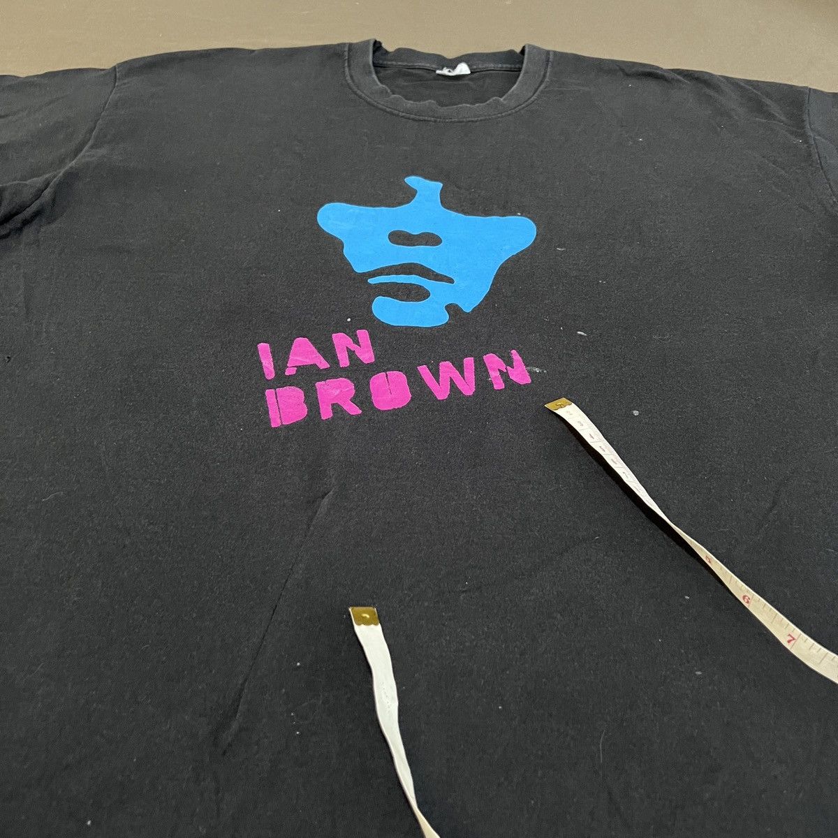 Band Tees × Vintage Vintage Y2K Ian Brown Tour Promo Tee XL Faded Alternative Size US XL / EU 56 / 4 - 4 Thumbnail