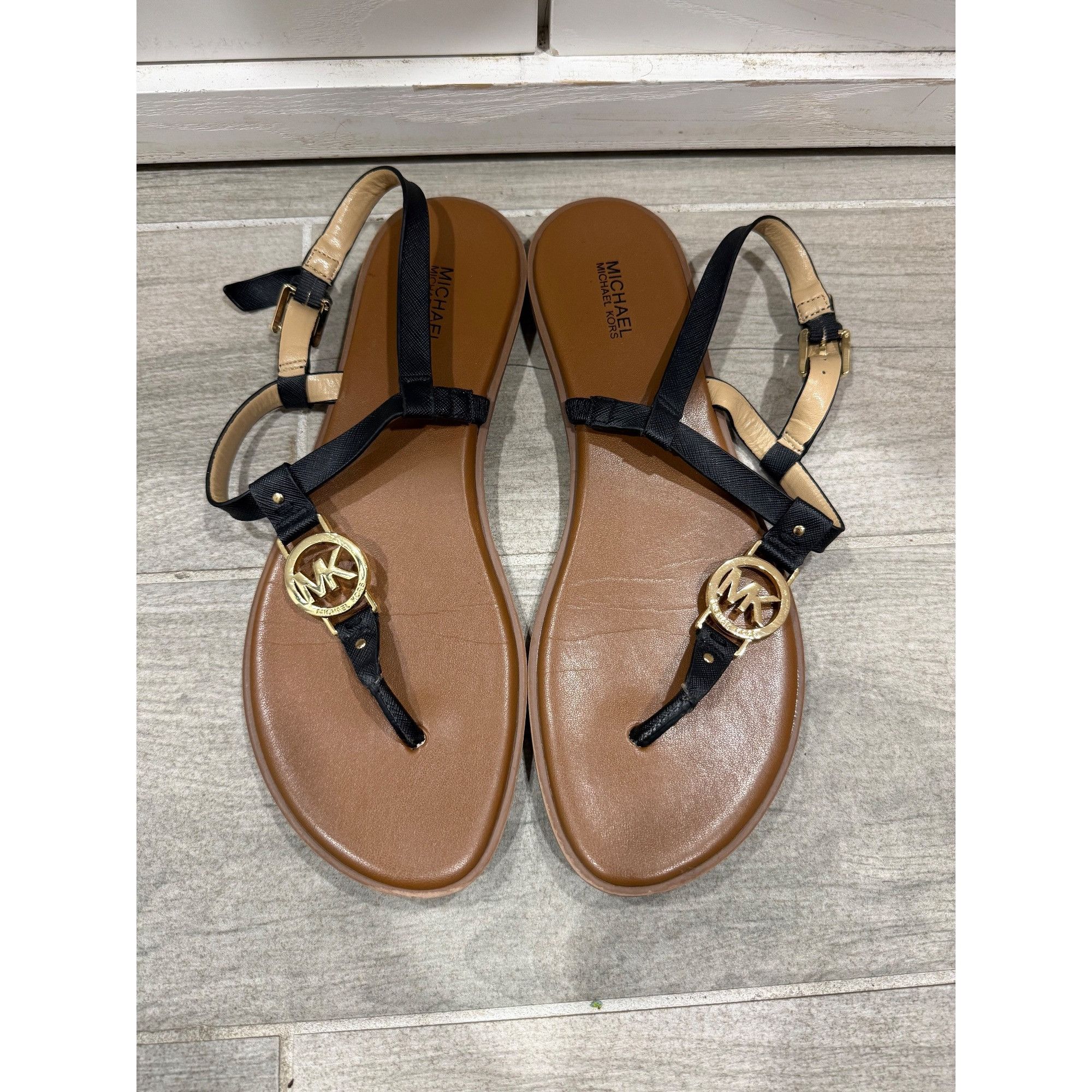Michael Kors Michael Kors size 9 flat sandals Size US 9 / IT 39 - 1 Thumbnail