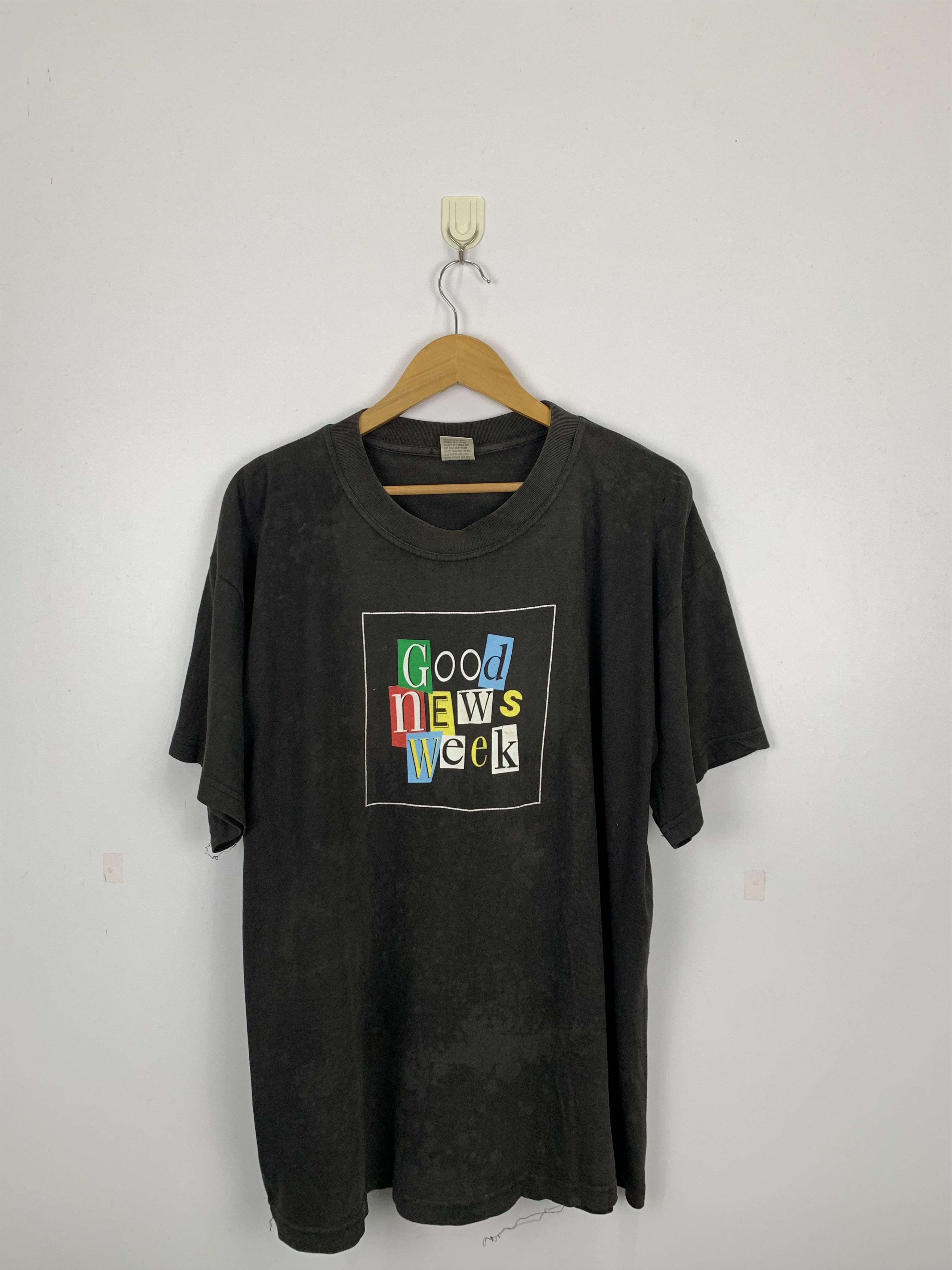 Vintage Vintage 90s Good News Week TV Show T Shirt TA0169 Size US XL / EU 56 / 4 - 1 Thumbnail