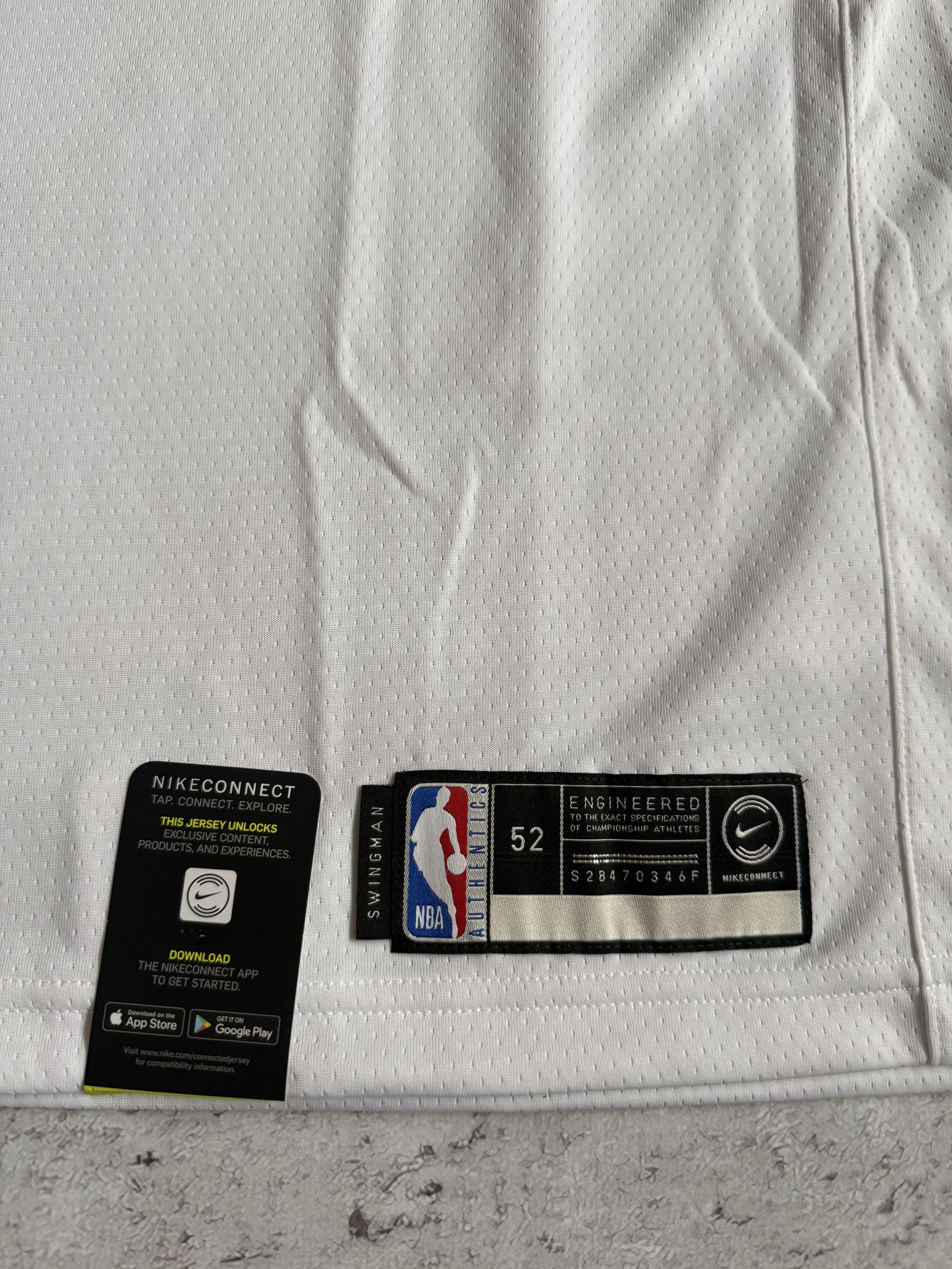 Nike Chicago Bulls Authentic Blank Jersey DRI FIT NIKE XL Size US XL / EU 56 / 4 - 6 Thumbnail