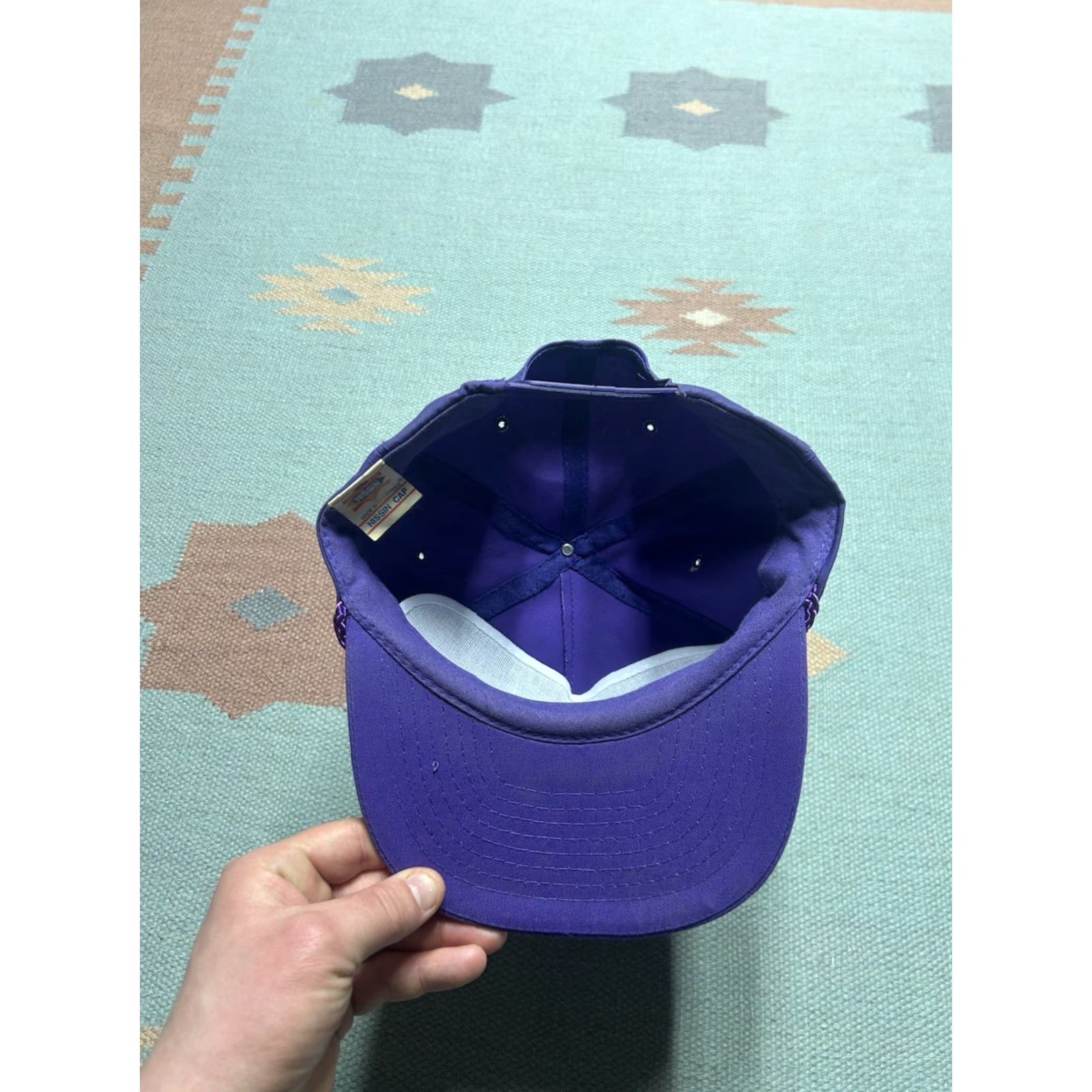 GAS VINTAGE GAS SnapBack Hat Cap Valley Petroleum Oil Gas Michigan Purple Adjustable Men Size ONE SIZE - 5 Thumbnail