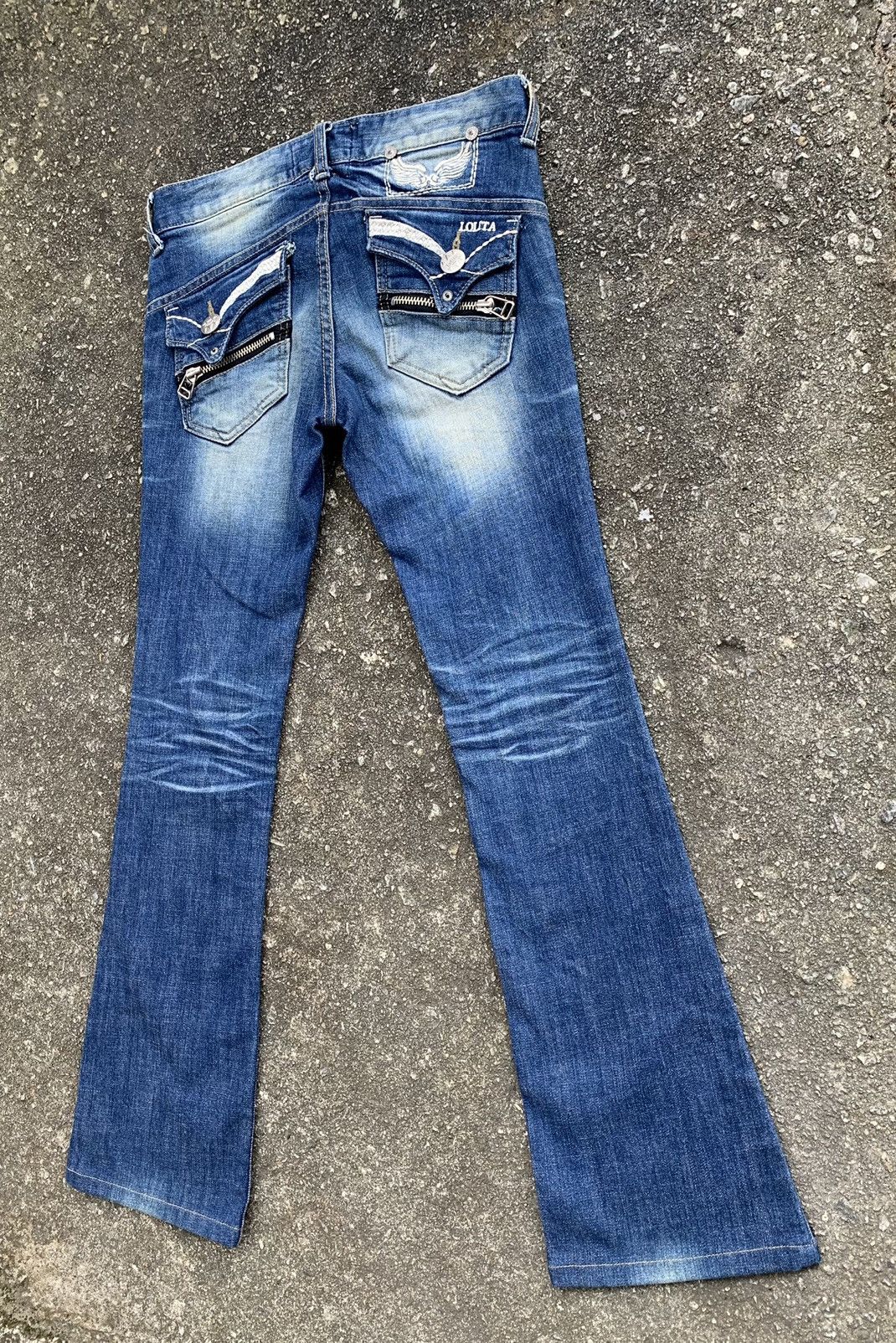 Lolita Jeans Lolita Streching Flare Jeans Pants Size US 29 - 8 Thumbnail