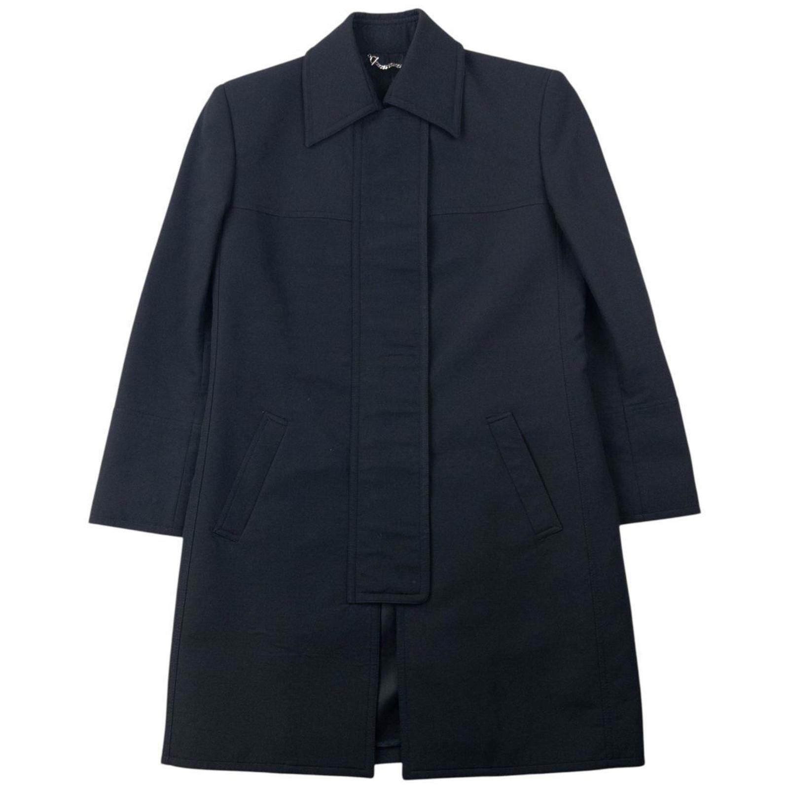 Gucci Vintage 90s Gucci By Tom Ford Zip Up Longline Jacket Size M Size US M / EU 48-50 / 2 - 1 Thumbnail