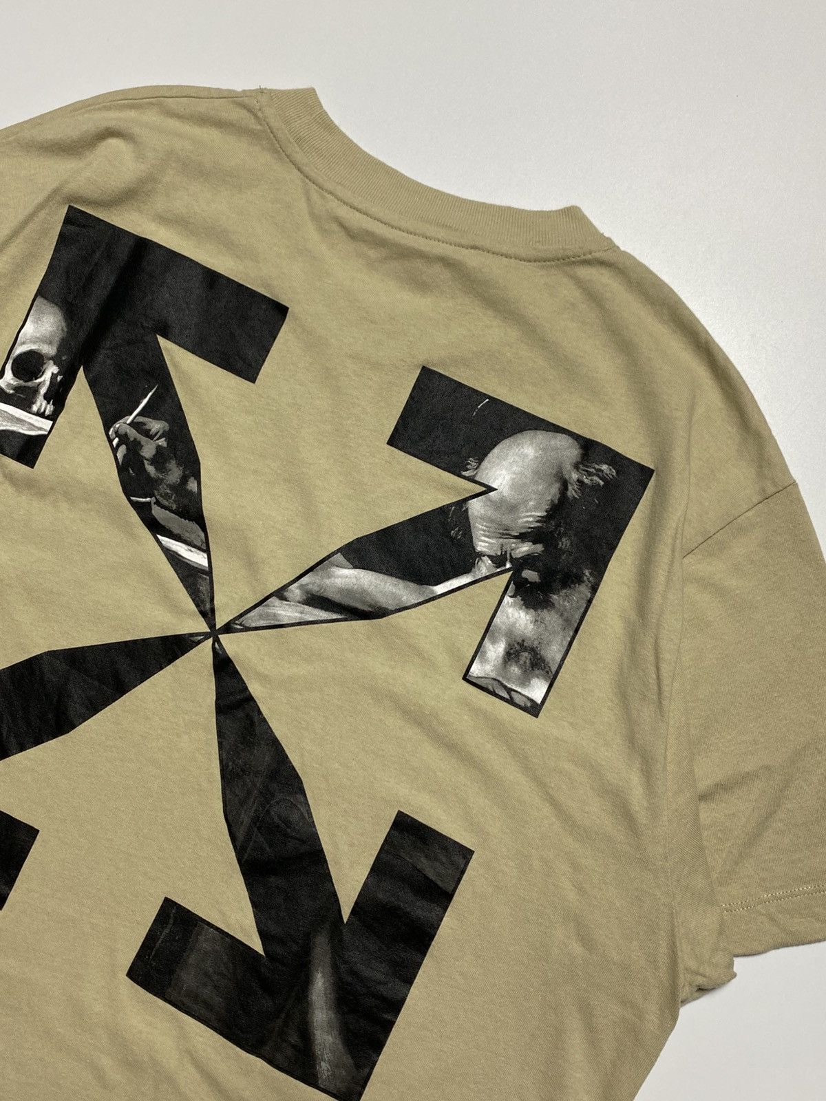 Off-White Off-White SS22 Caravaggio Arrow Skate T-Shirt Size US M / EU 48-50 / 2 - 3 Thumbnail