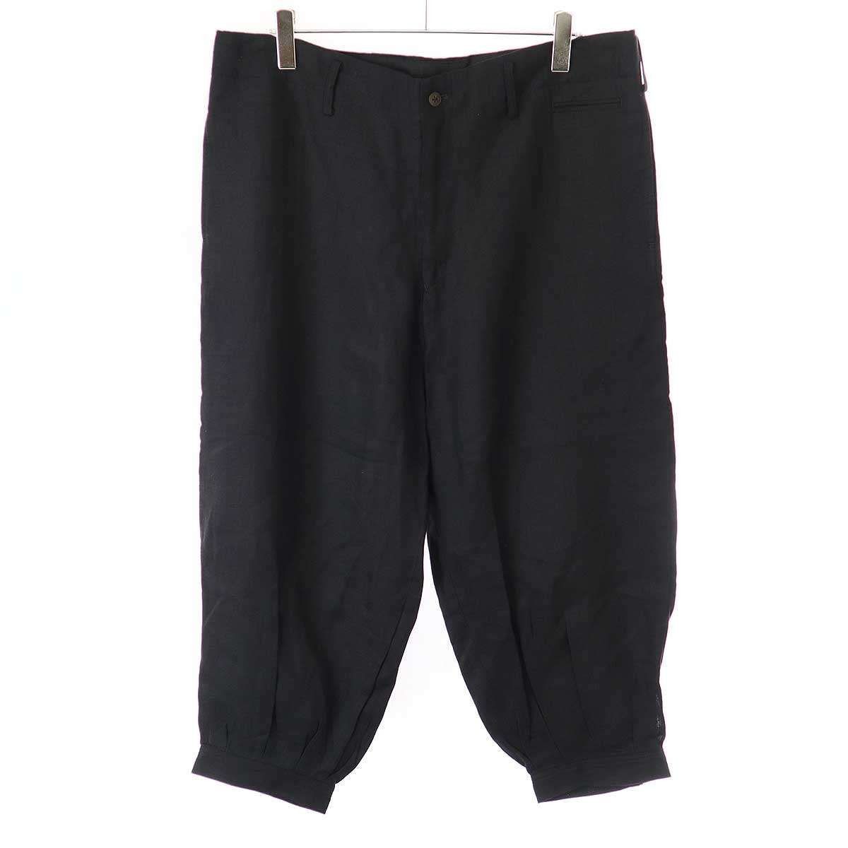 Yohji Yamamoto Yohji Yamamoto Pour Homme 2005SS Linen Balloon Pants Size US 39 - 2 Thumbnail