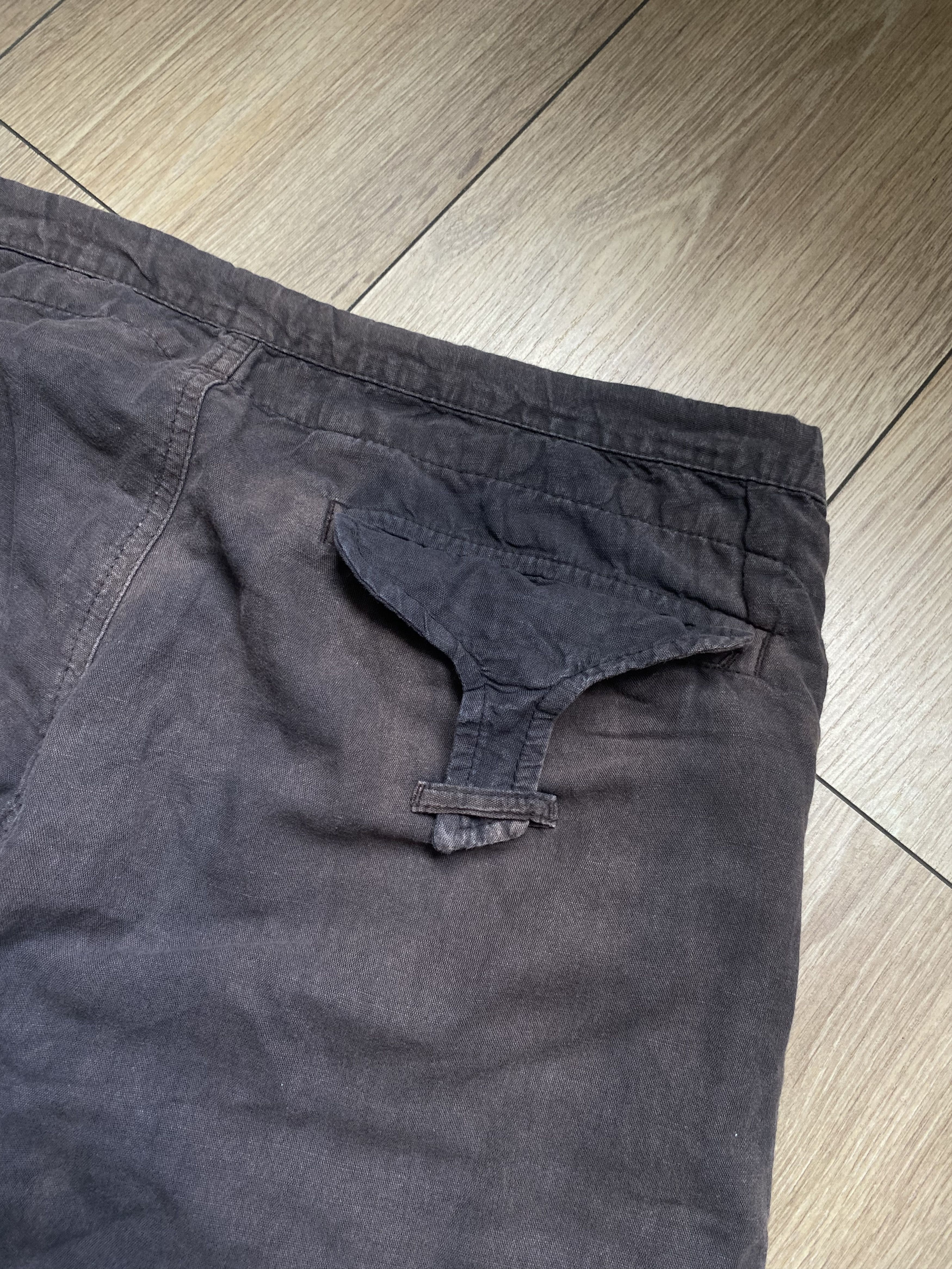 Diesel Diesel Brown Cotton Pants Size 34 Faded Vintage Y2K Wide Fit Size US 34 / EU 50 - 6 Thumbnail