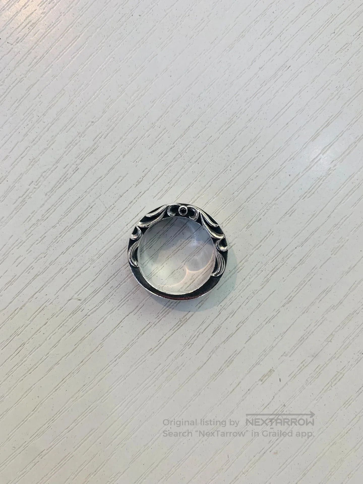 AQUA Silver925 Japanese Ring Size 9. Size ONE SIZE - 2 Thumbnail