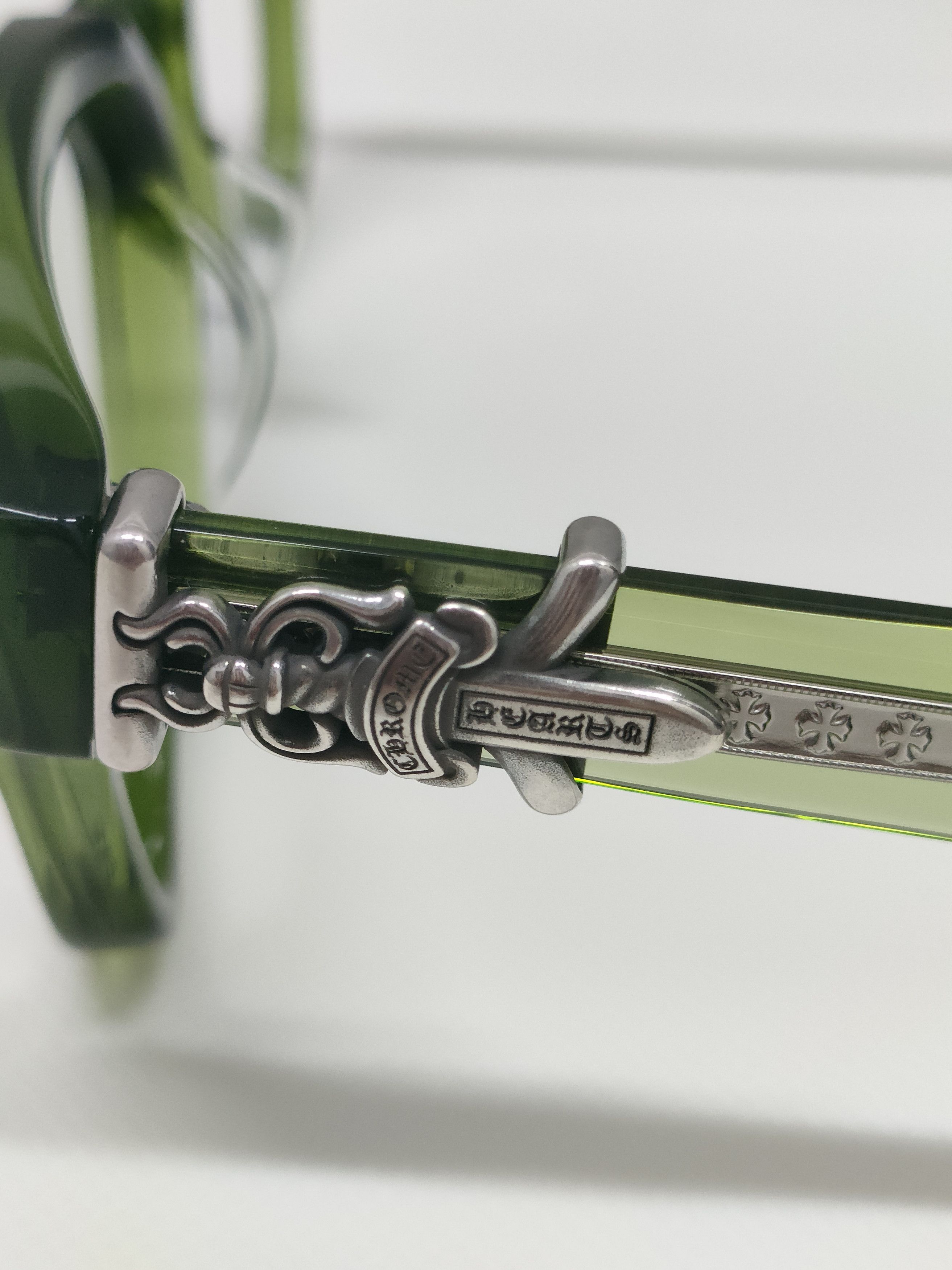Chrome Hearts Chrome Hearts VAGILLIONAIRE II DOLV Dagger Glasses Frame Size ONE SIZE - 6 Thumbnail