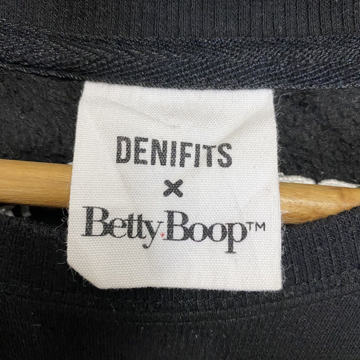 Cartoon Network Betty Boop x Denifits Big Logo Crewneck Sweatshirt Size US M / EU 48-50 / 2 - 8 Thumbnail