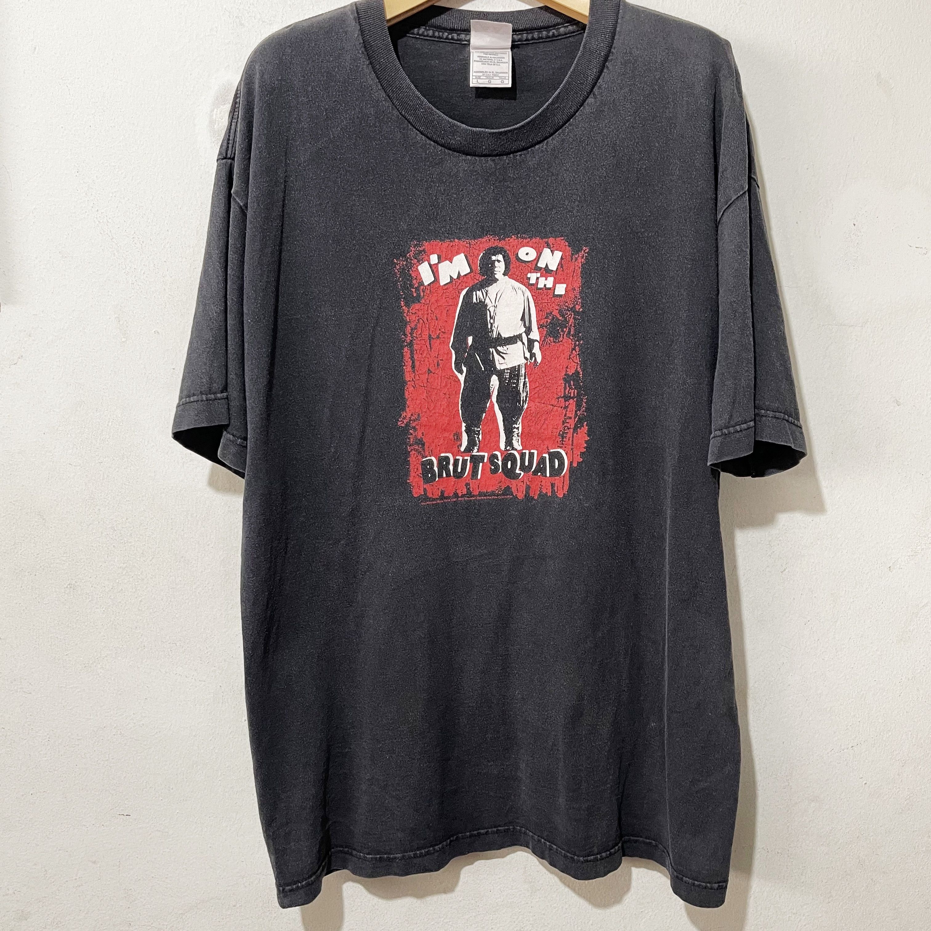 Vintage 2007 Andre The Giant "I'm on the BRUT SQUAD" T-Shirt Size US L / EU 52-54 / 3 - 1 Thumbnail