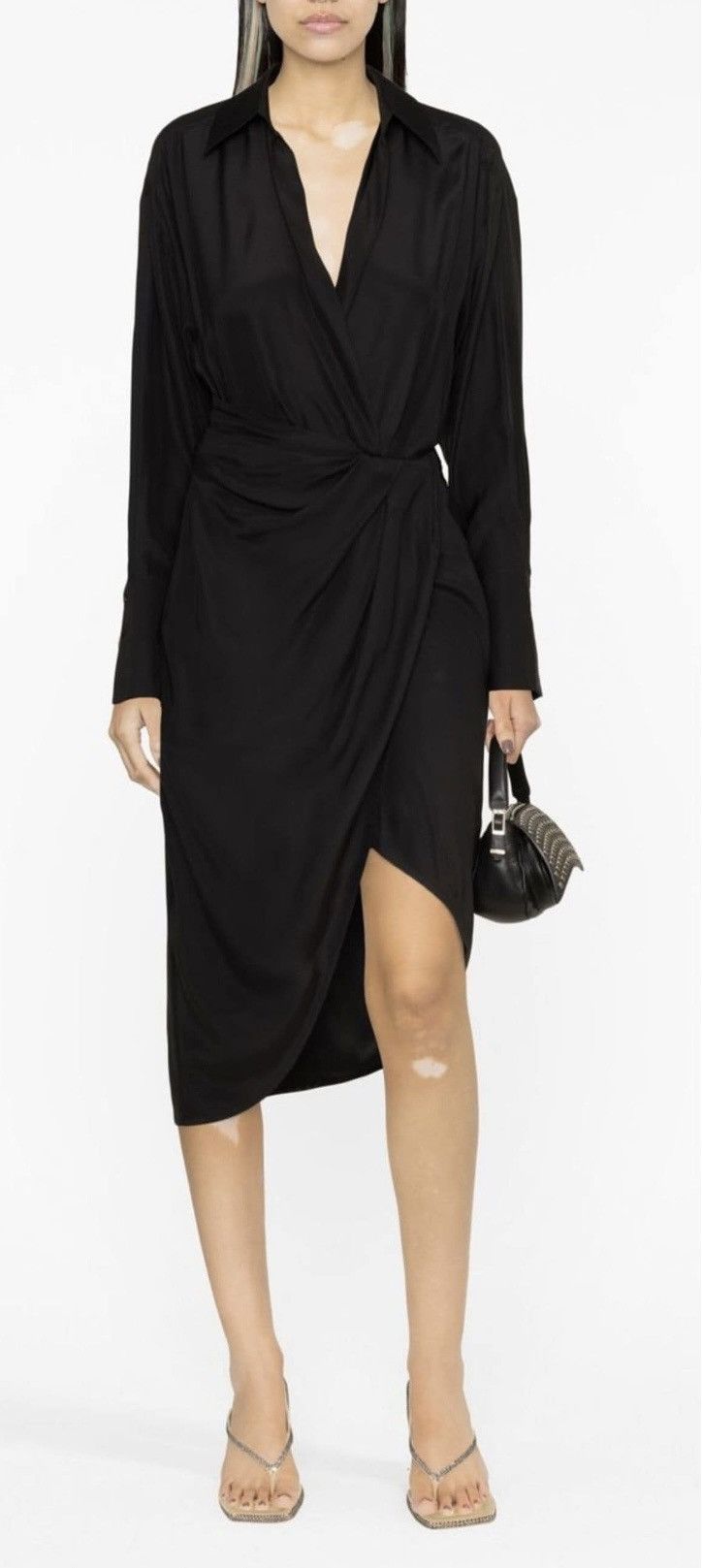 GAUGE81 GAUGE81 gathered-front shirt dress Size Medium Size M / US 6-8 / IT 42-44 - 1 Thumbnail