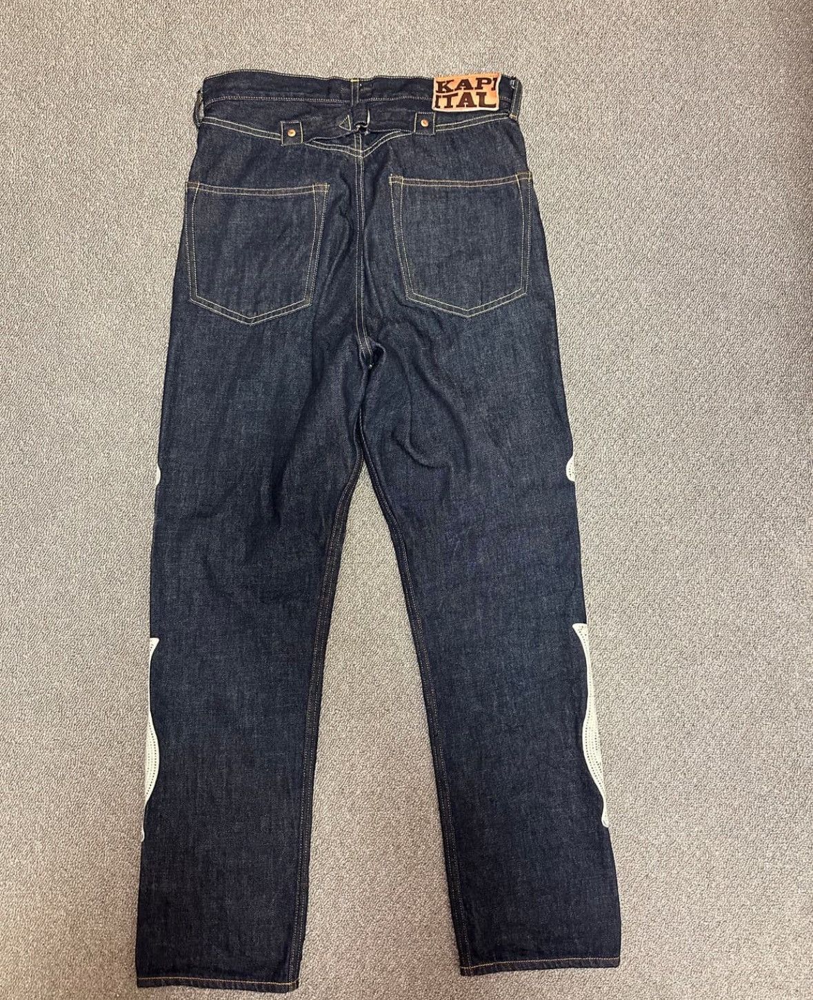 Kapital Kapital 12.5oz Mexican Tuxedo Bone Denim Pants Size US 32 / EU 48 - 3 Thumbnail