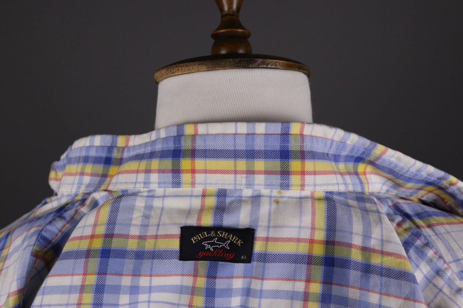 Paul & Shark Paul & Shark Yachting Multicolor Check Shirt Size 43 Size US M / EU 48-50 / 2 - 11 Thumbnail