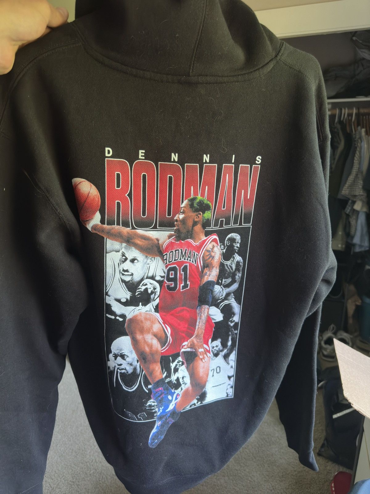Tillys *New with tags* vintage Dennis Rodman Tilly’s hoodie Size US M / EU 48-50 / 2 - 2 Thumbnail