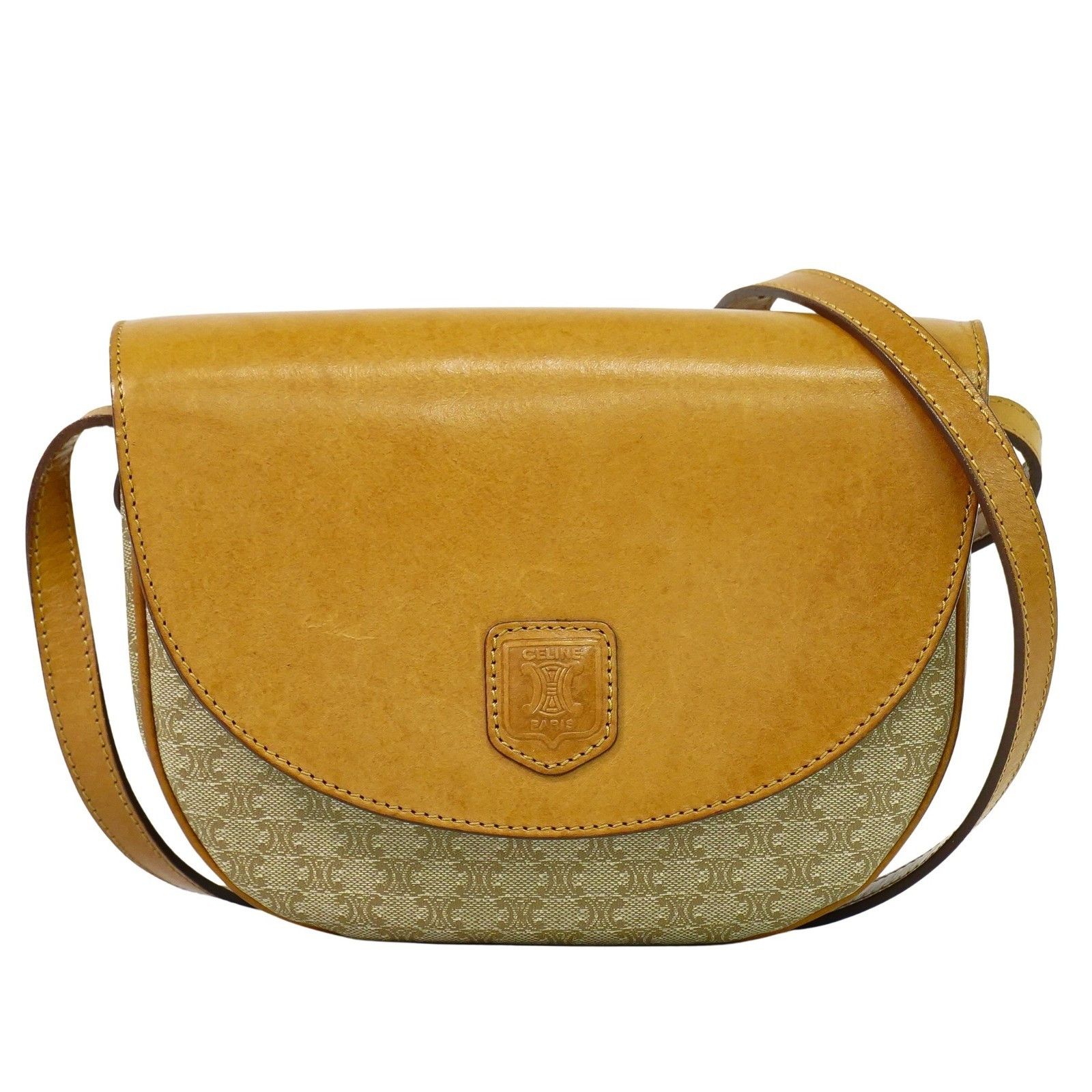 Celine Celine Macadam Shoulder Bag PVC Leather Size ONE SIZE - 1 Thumbnail