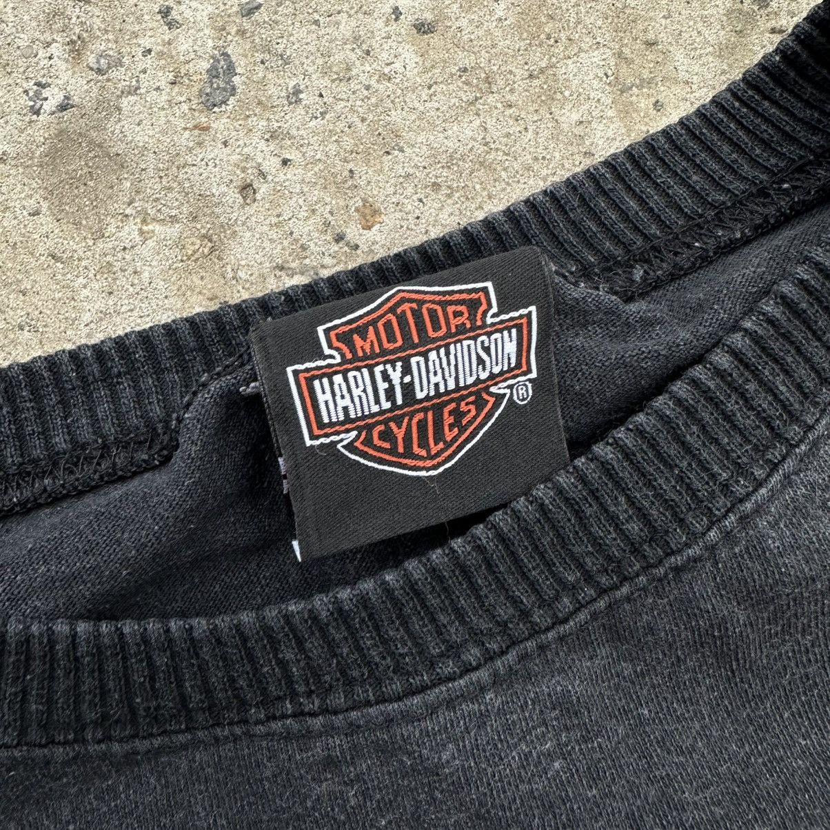 Harley Davidson VTG Harley Davidson Motorcycle T-shirts Big Logo Canada 2001 Size US XL / EU 56 / 4 - 7 Thumbnail