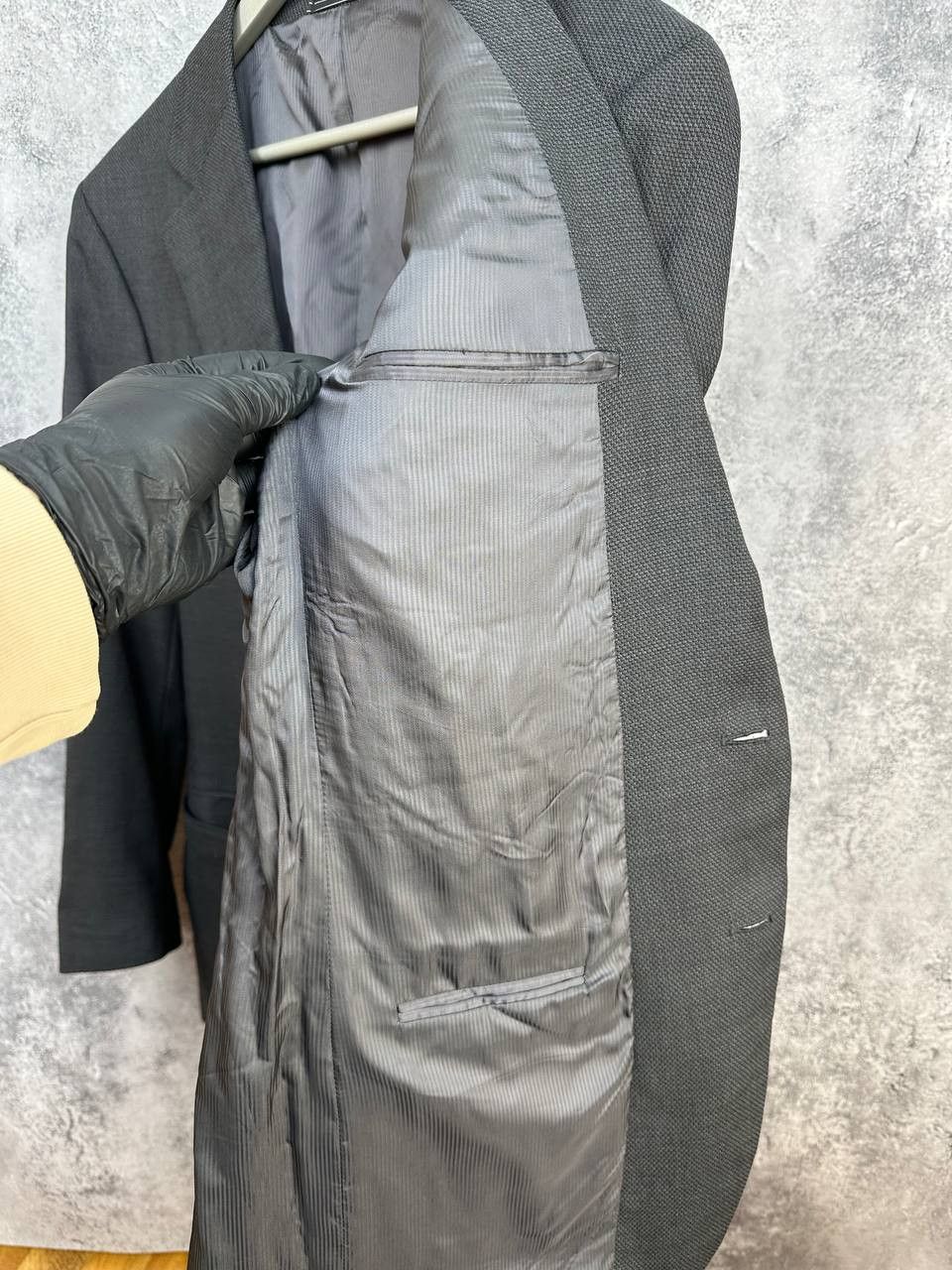 Ermenegildo Zegna RRP $1800 Ermenegildo Zegna Soft Wool Blazer Jacket Gray Size 50R - 10 Thumbnail