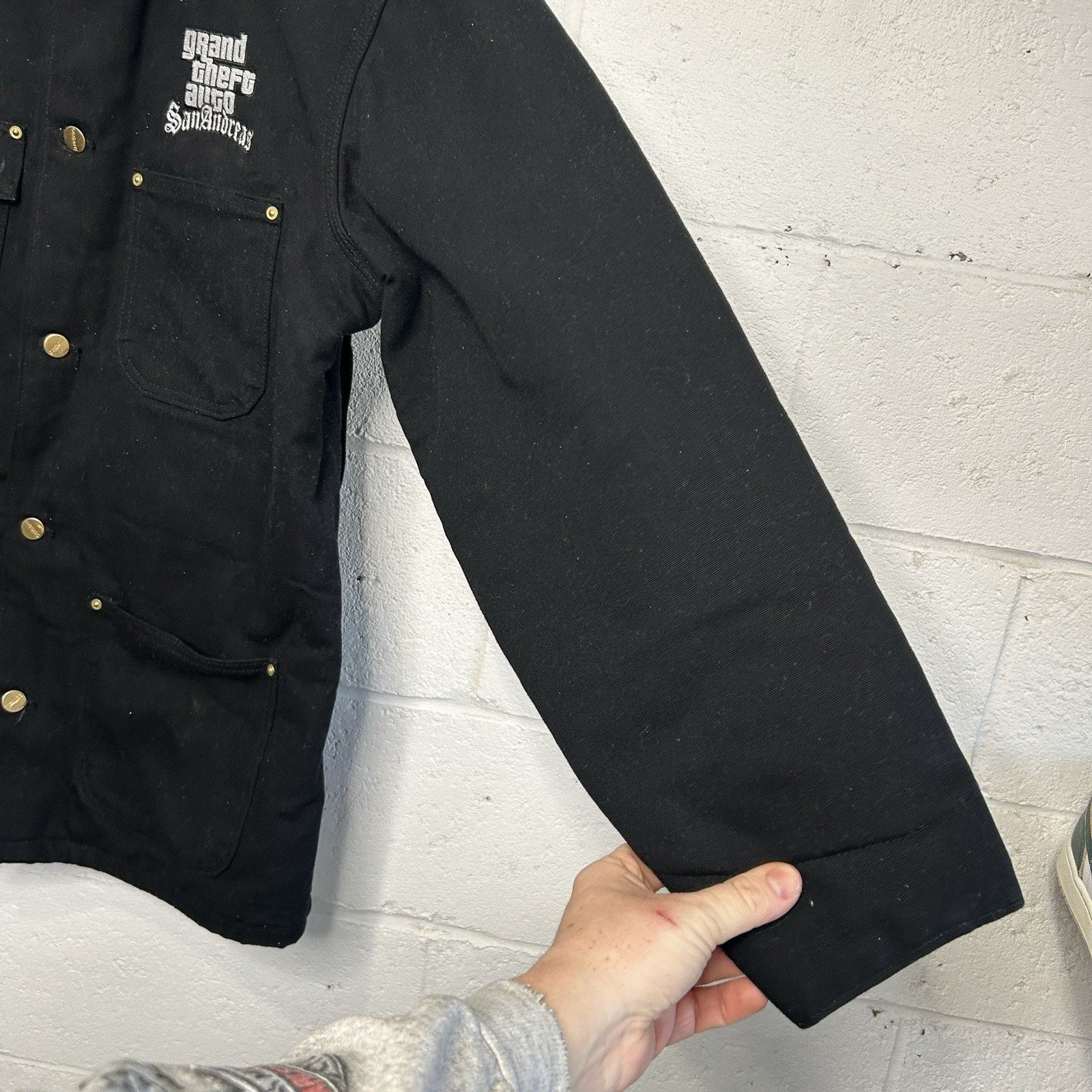 Carhartt Vintage Carhartt X GTA San Andreas Chore Coat “Black” C01 Size US S / EU 44-46 / 1 - 10 Thumbnail