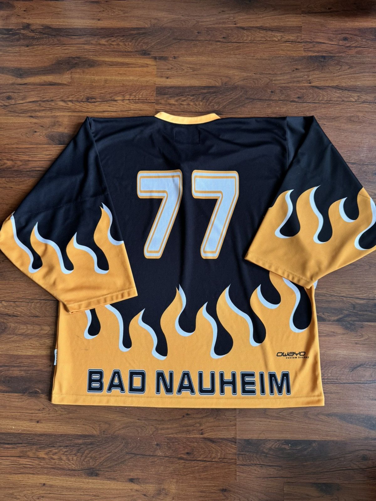 Vintage Vintage 00s Flames Ice Devils Hockey Jersey Bad Nauheim XL Size US XL / EU 56 / 4 - 2 Thumbnail