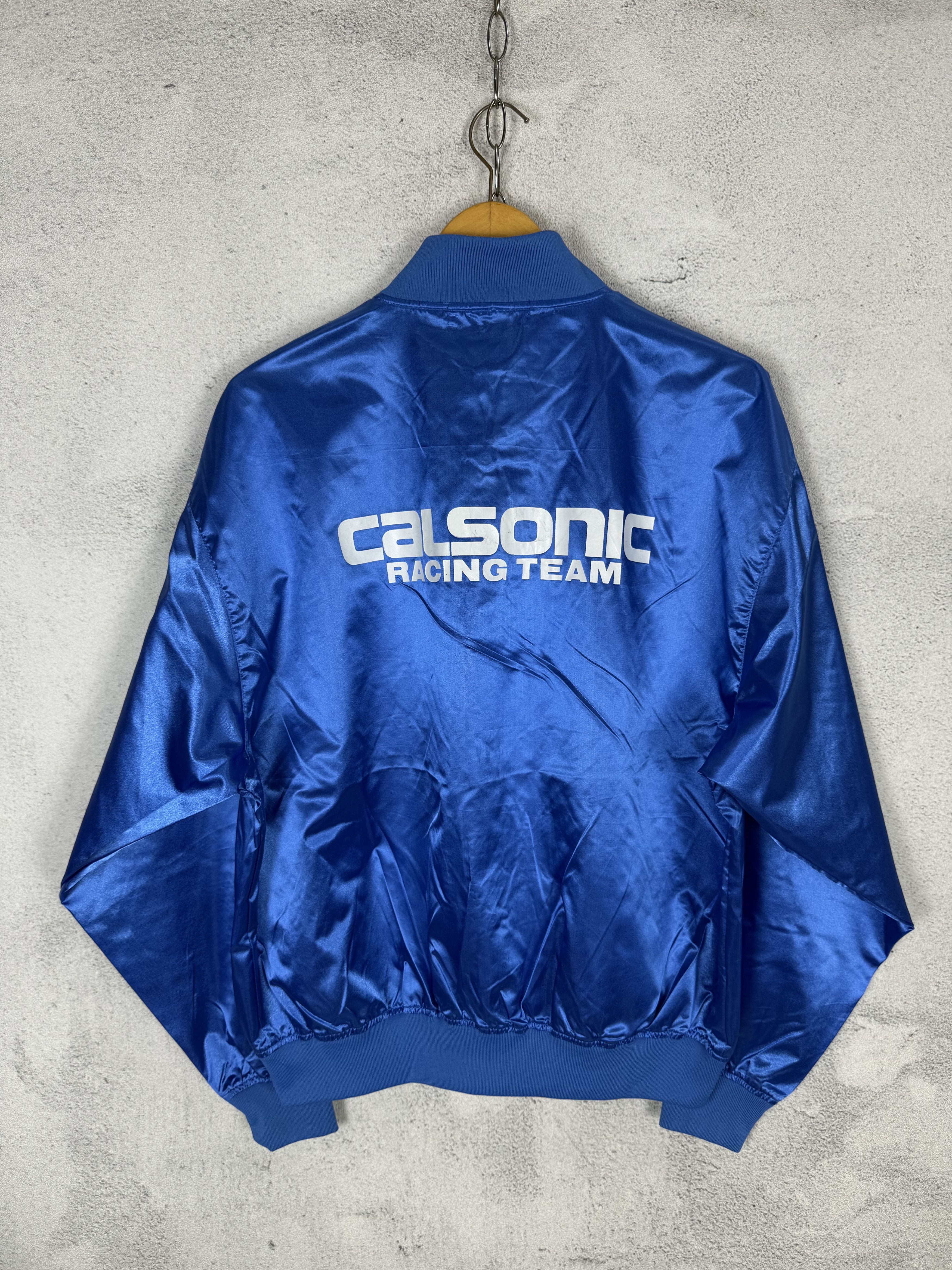Vintage Vintage Calsonic Racing Team Jacket Size US L / EU 52-54 / 3 - 1 Thumbnail