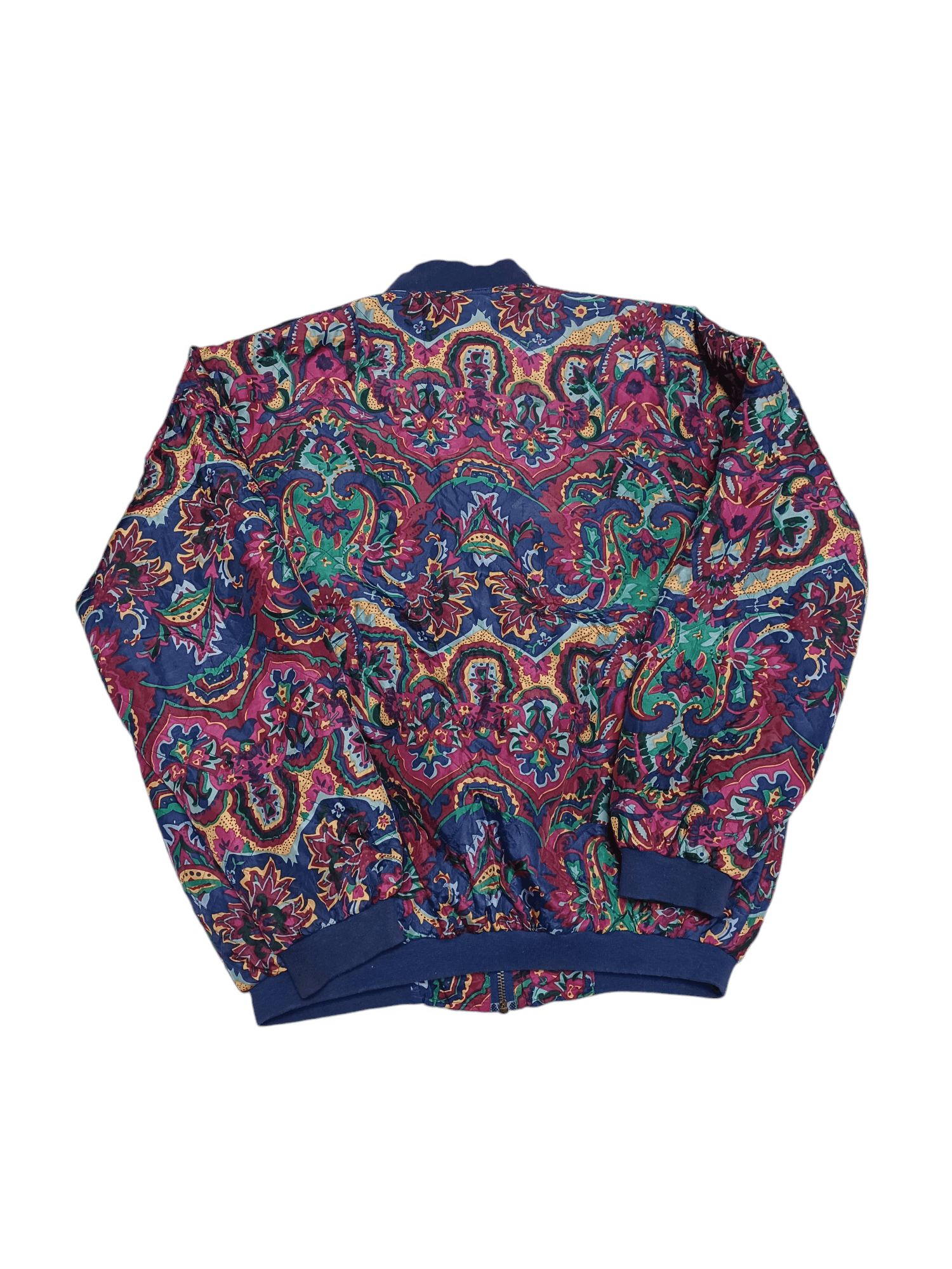 Robert Stock FANTASTIC ROBERT STOCK VINTAGE 90S NYLON YKK BOMBER JACKET Size US M / EU 48-50 / 2 - 3 Thumbnail
