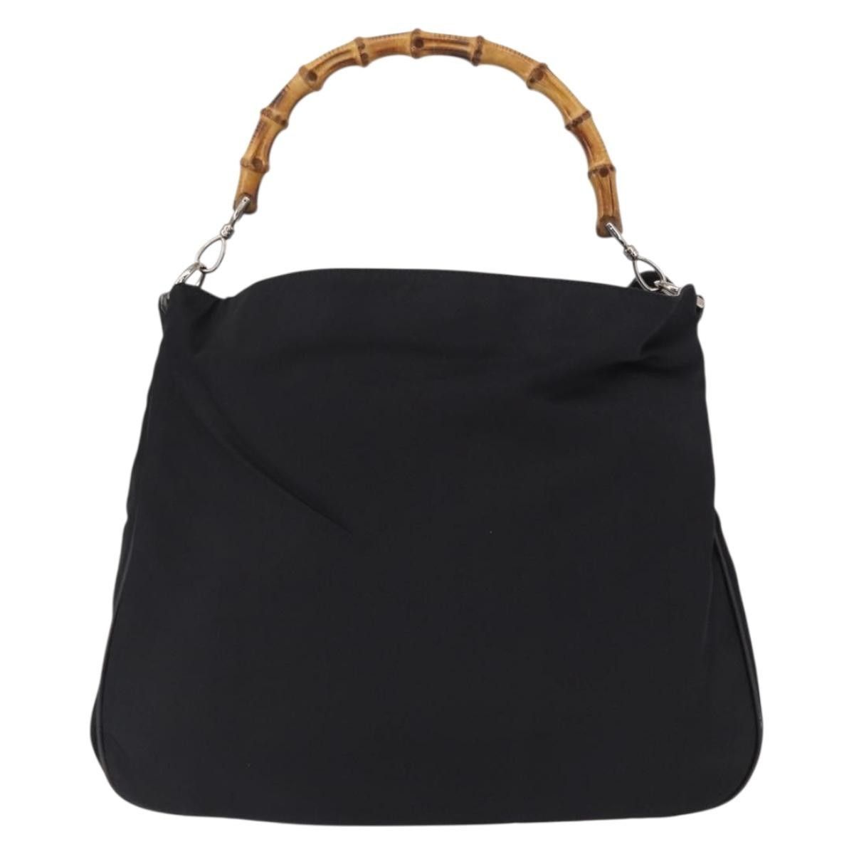 Gucci Gucci Vintage Bamboo Shoulder Canvas Size ONE SIZE - 1 Thumbnail
