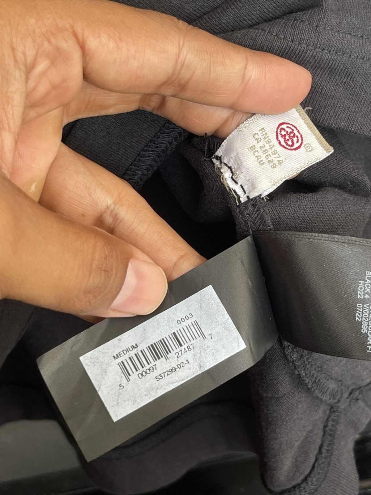 Gap × Stussy × Yeezy YEEZY GAP UNRELEASED SEASON T-SHIRT x STUSSY REWORK Size US M / EU 48-50 / 2 - 7 Thumbnail