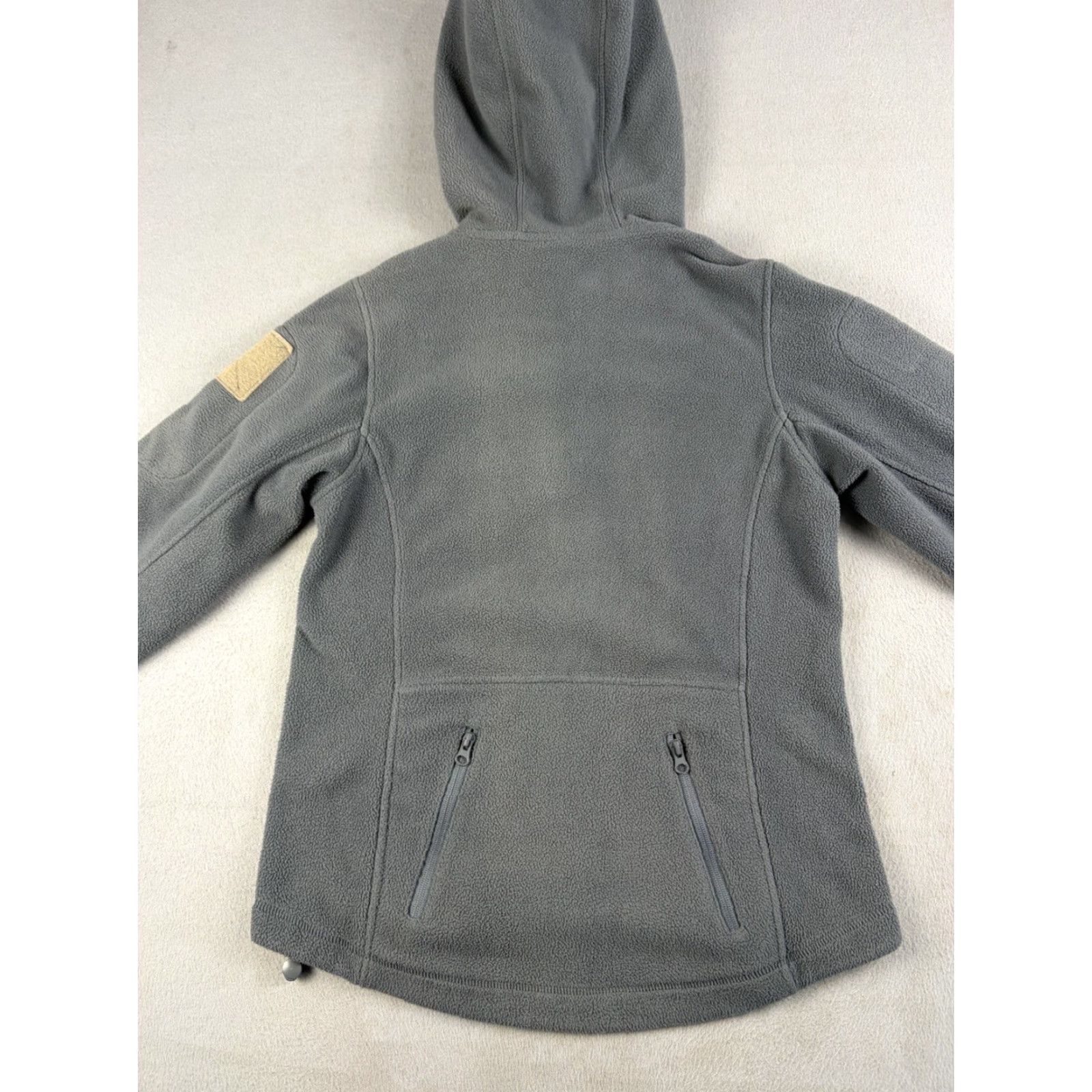 Vintage BAERSkin Hoodie Jacket Men S Gray Fleece Zip Pockets Full Zip Hooded Military Army Outdoor Tactical Size US S / EU 44-46 / 1 - 6 Thumbnail