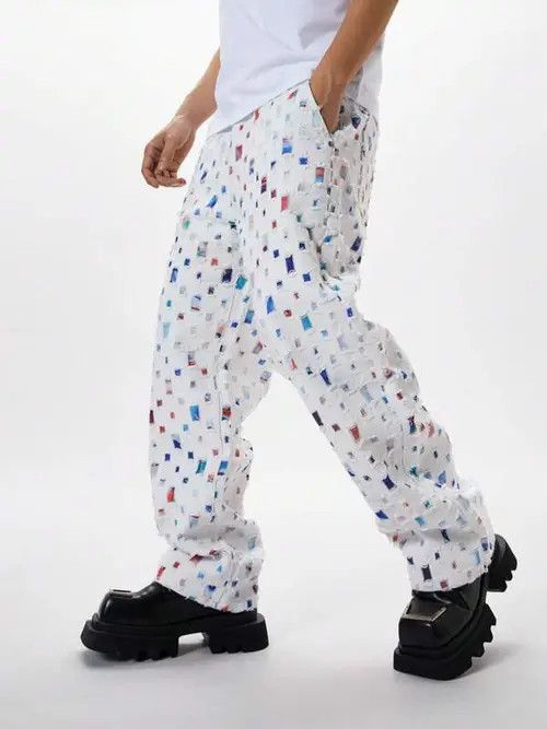 DRIP desginer Y2K denim baggy jeans pants