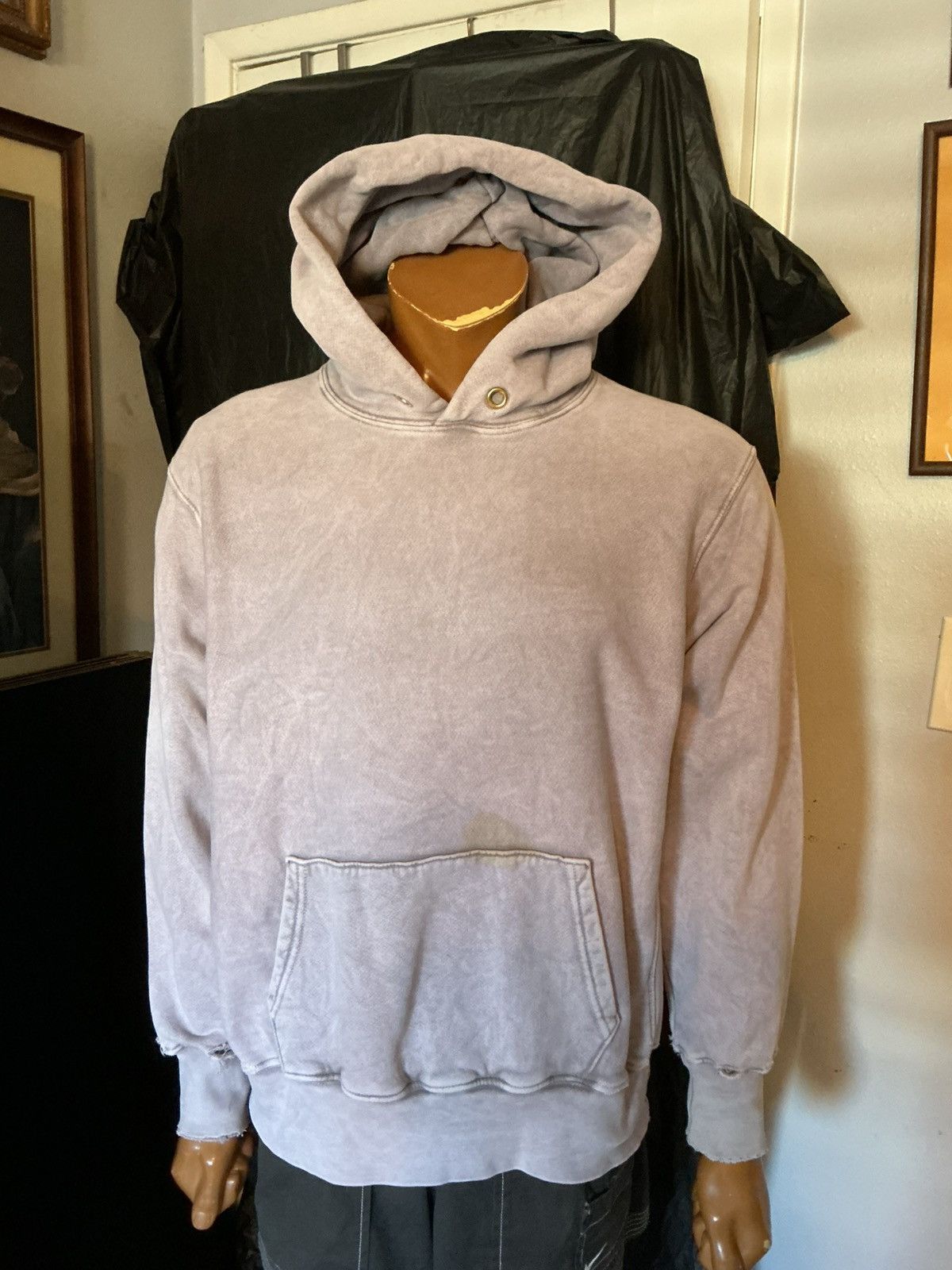 Les Tien $297 Les Tien Lavender Stone Vintage Heavyweight Hoodie Size US M / EU 48-50 / 2 - 18 Thumbnail