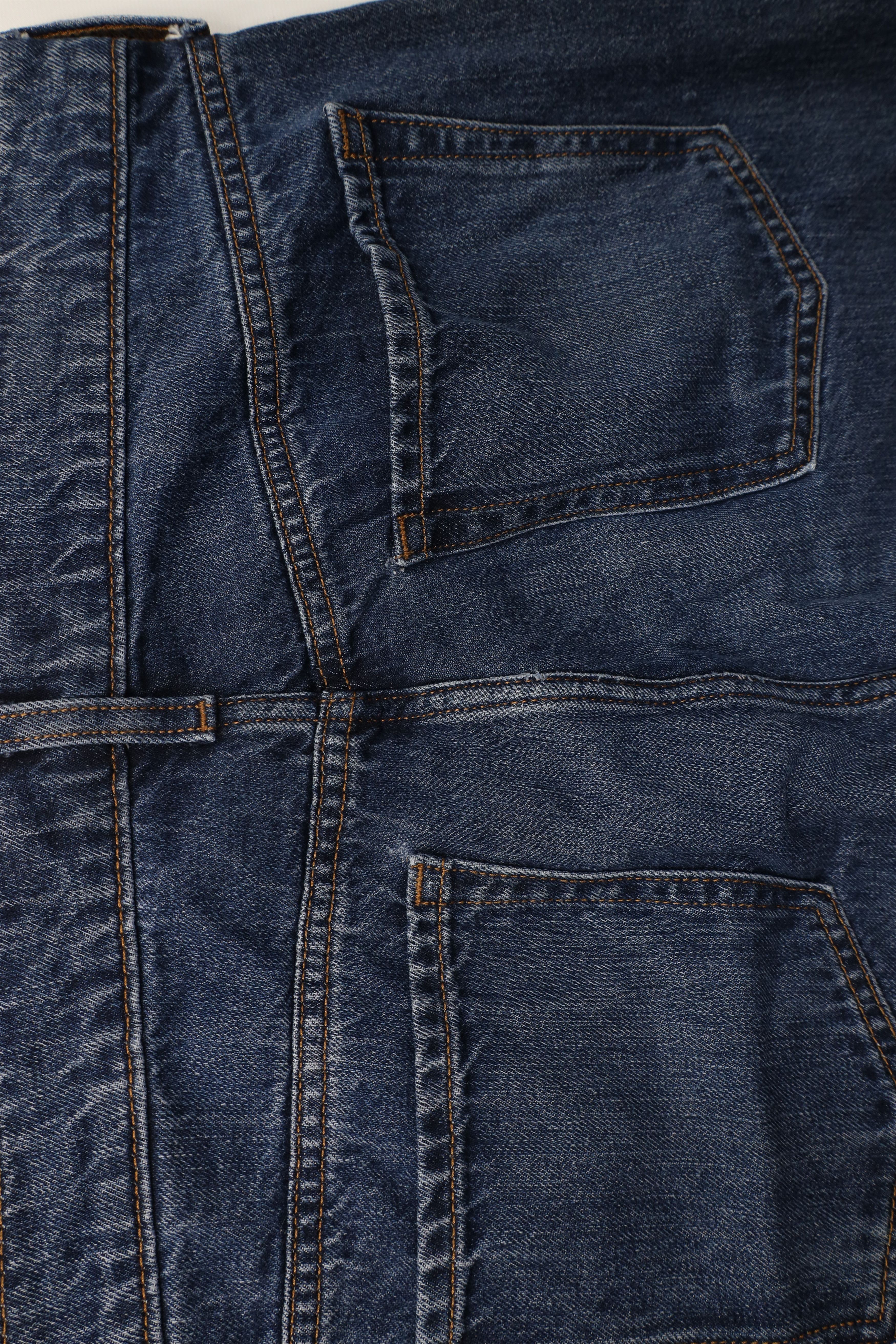 Banana Republic × Vintage Banana Republic High Rise Straight Fit Denim Jeans Blue Size 31" - 14 Thumbnail