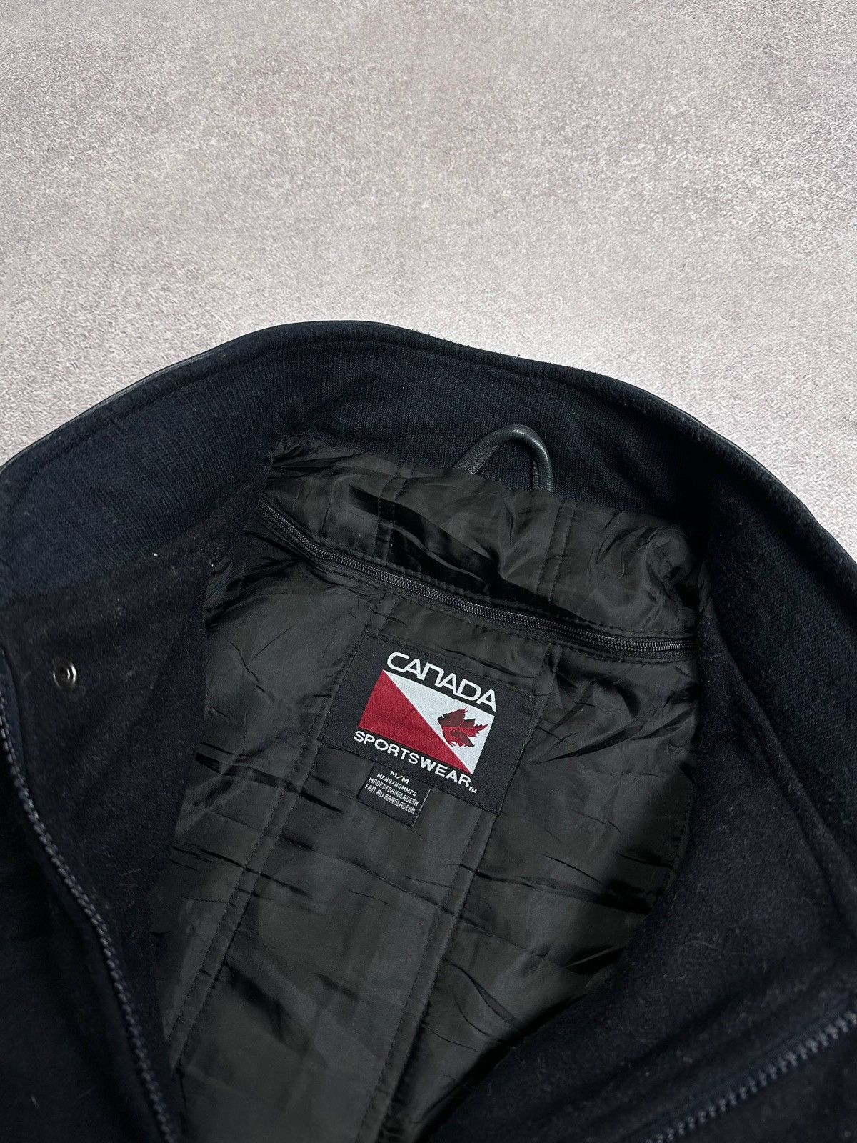 Alpha Industries Vintage 90s Papineau Bomber Leather Jacket M Size US M / EU 48-50 / 2 - 7 Thumbnail
