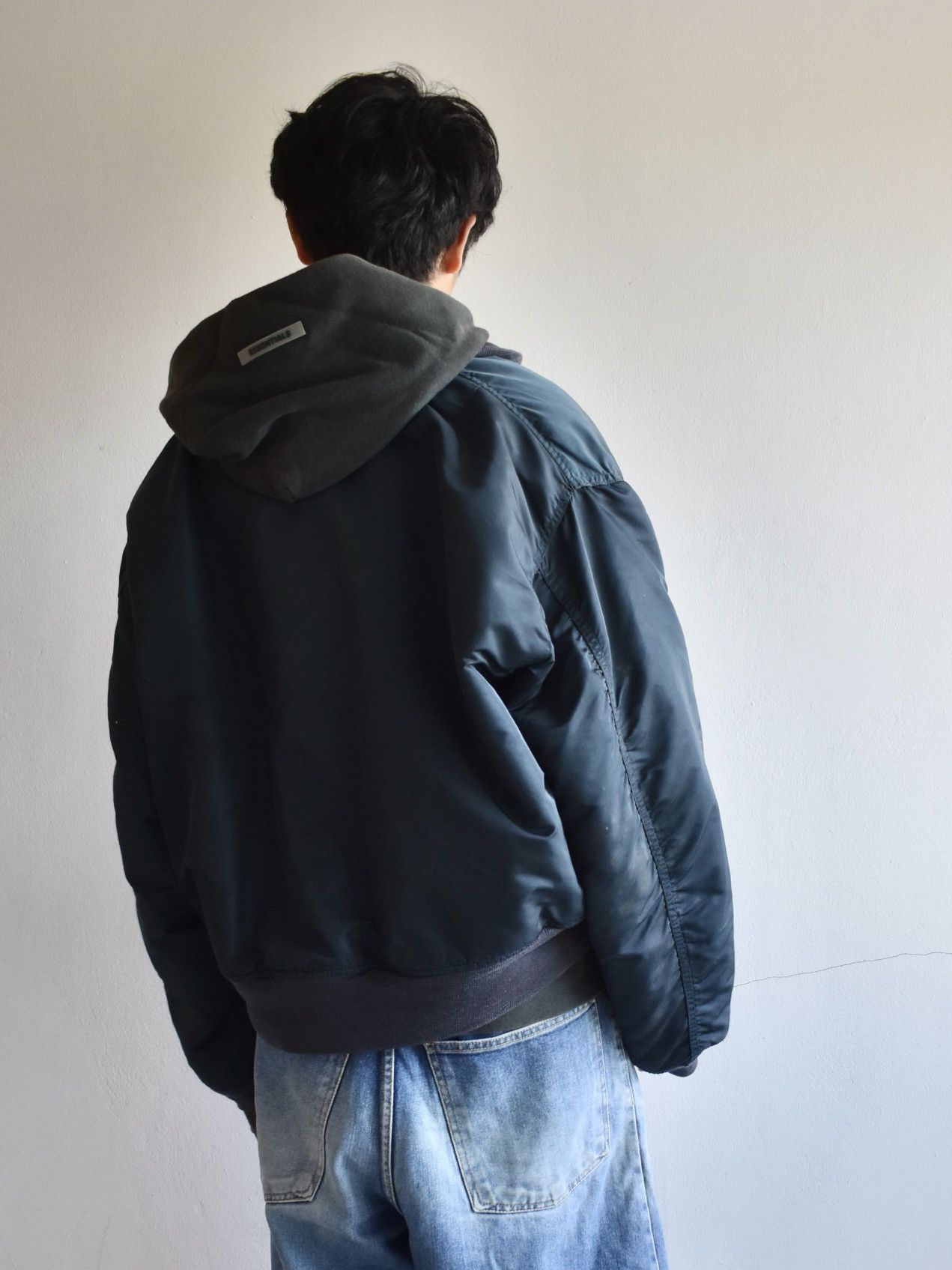 Schott Vintage Schott Flight Bomber Distressed Jacket Size US XL / EU 56 / 4 - 17 Thumbnail