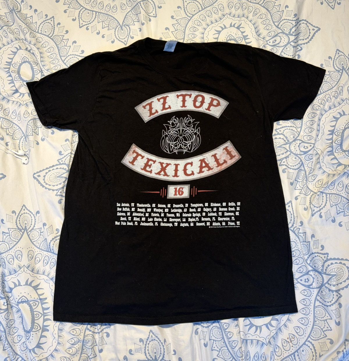 Vintage ZZ Top Shirt Large Size US L / EU 52-54 / 3 - 1 Thumbnail