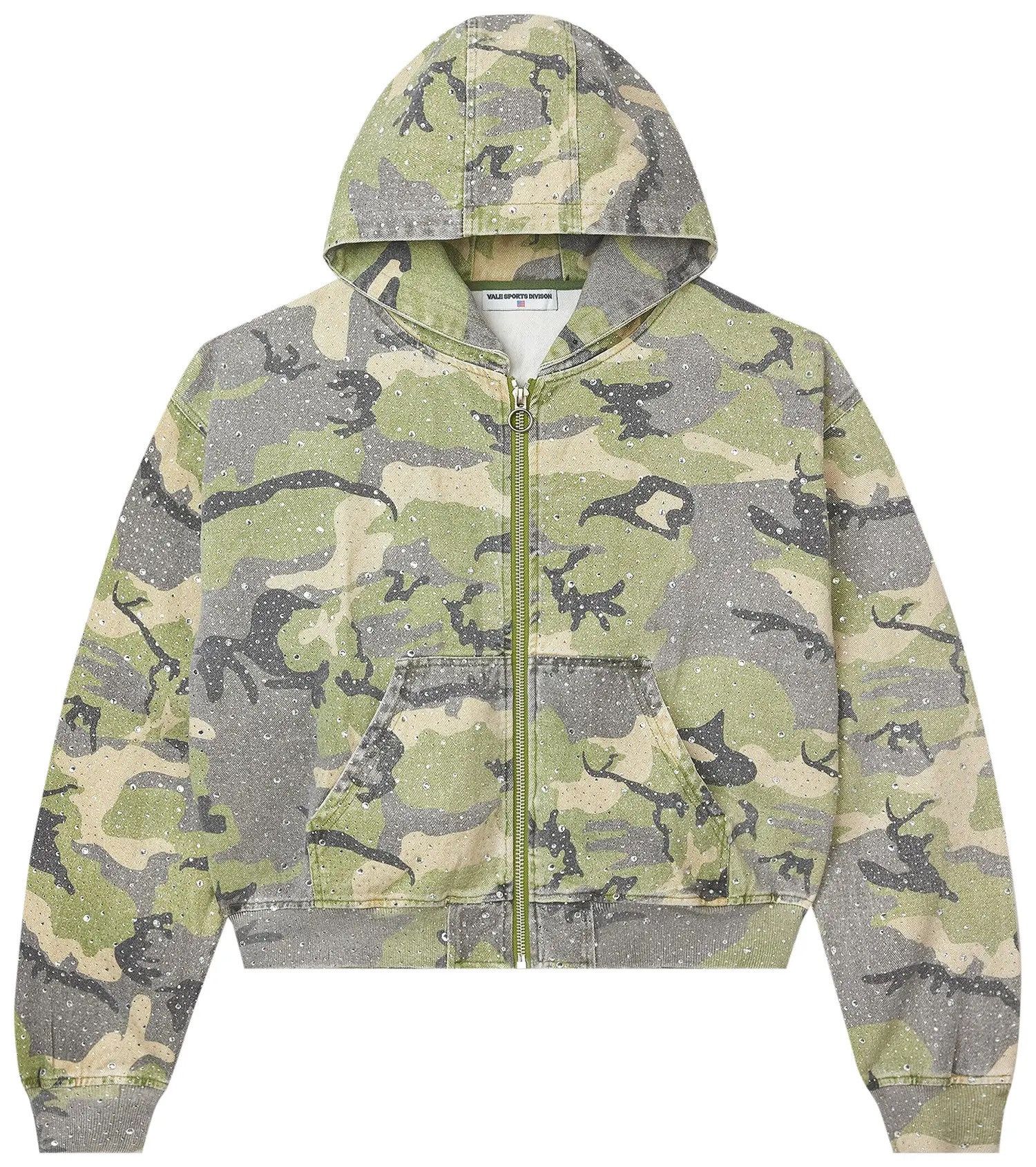 Vale Vale Forever Crystal Camo Work Jacket ‘Green/Camo’ Size US M / EU 48-50 / 2 - 4 Thumbnail