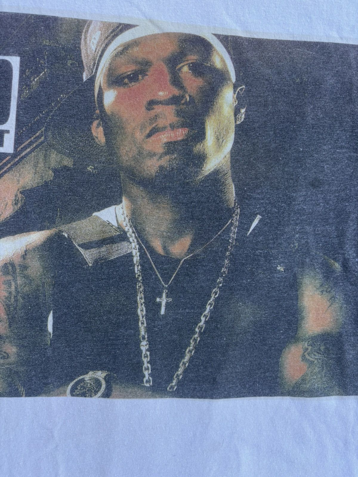 Rap Tees Vintage Y2K 2000s 50 Cent Rap T Shirt Size US XL / EU 56 / 4 - 2 Thumbnail