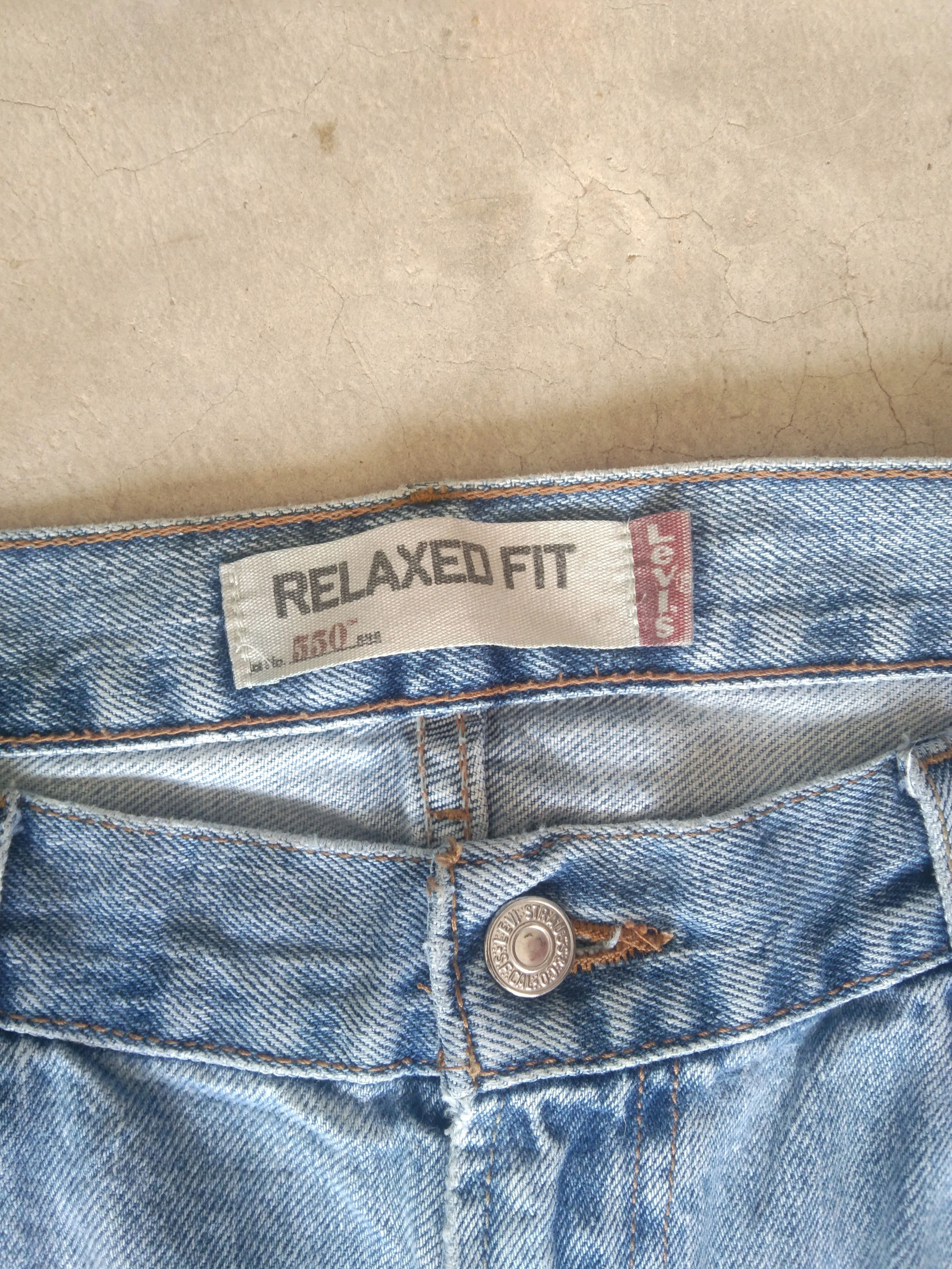Levi's Vintage Levi's Jeans 550 Relaxed Fit 38x29 Size US 38 / EU 54 - 6 Thumbnail