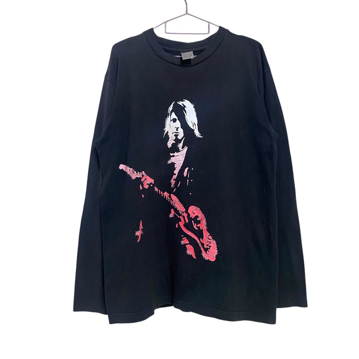 Nirvana Y2K 'Grungerock Spirit Highschool' Kurt Cobain Longsleeve Size US L / EU 52-54 / 3 - 2 Thumbnail