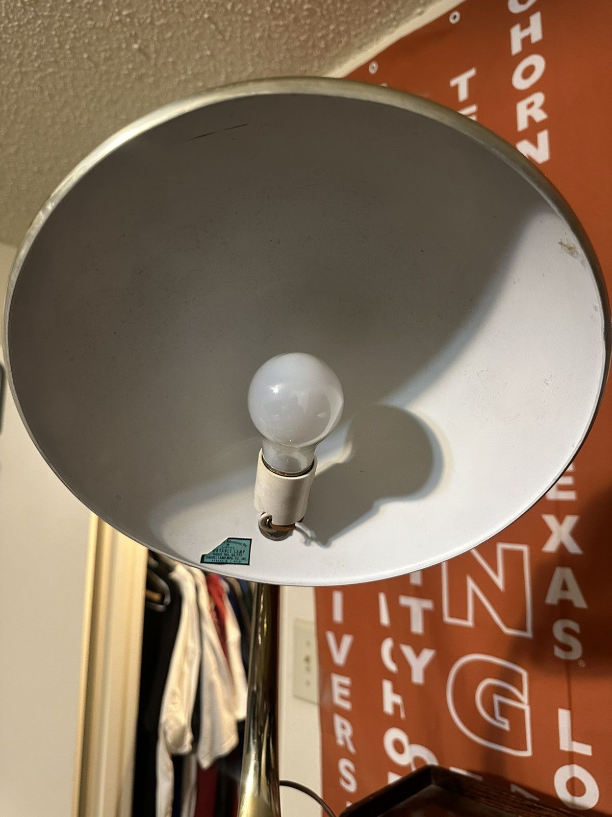 Vintage Vintage Maurizio Tempestini for Laurel adjustable lamp 1960s Size US XXS / EU 40 - 7 Thumbnail
