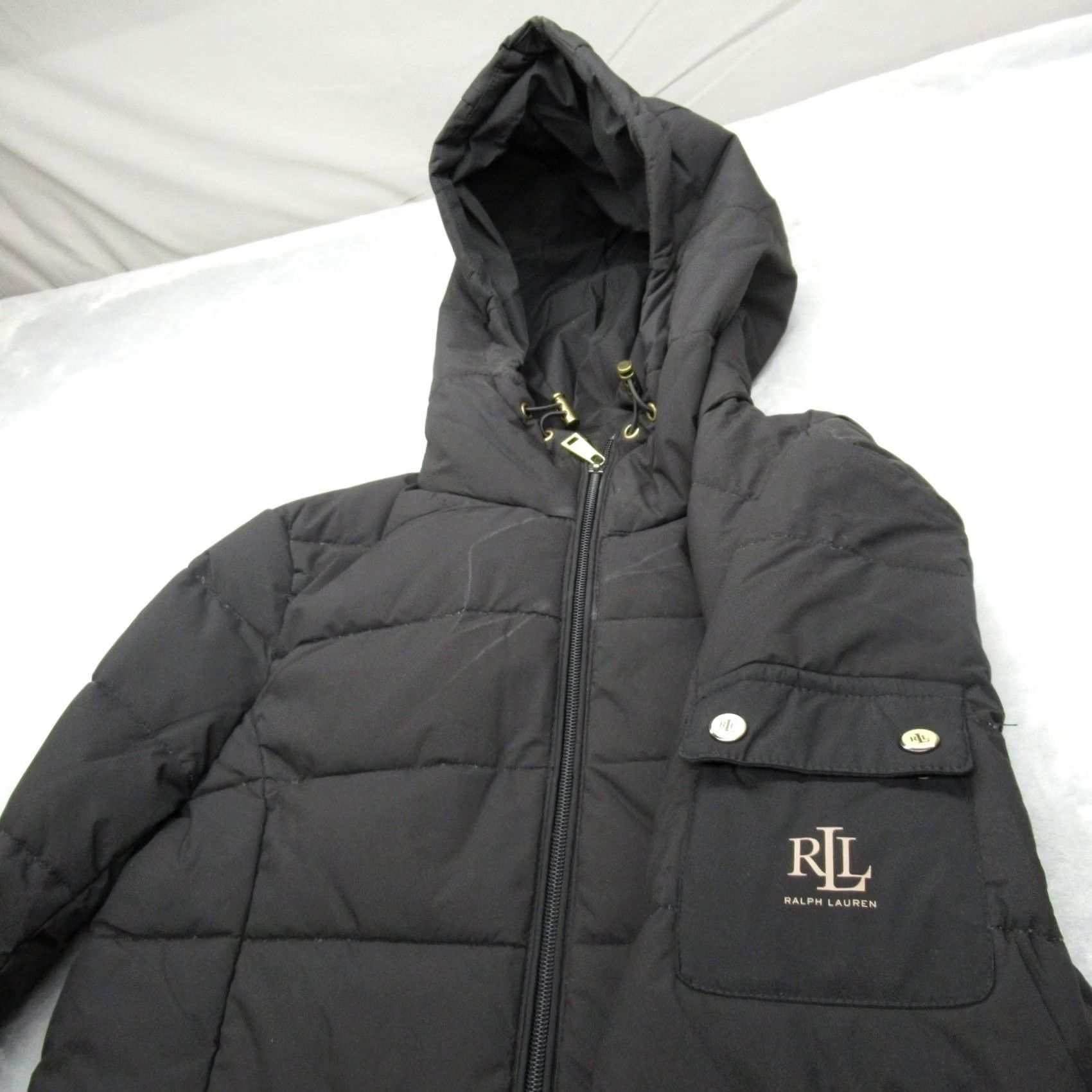 Ralph Lauren Lauren Ralph Lauren Down Jacket Womens Medium Black Packable Lightweight NWD Size M / US 6-8 / IT 42-44 - 3 Thumbnail