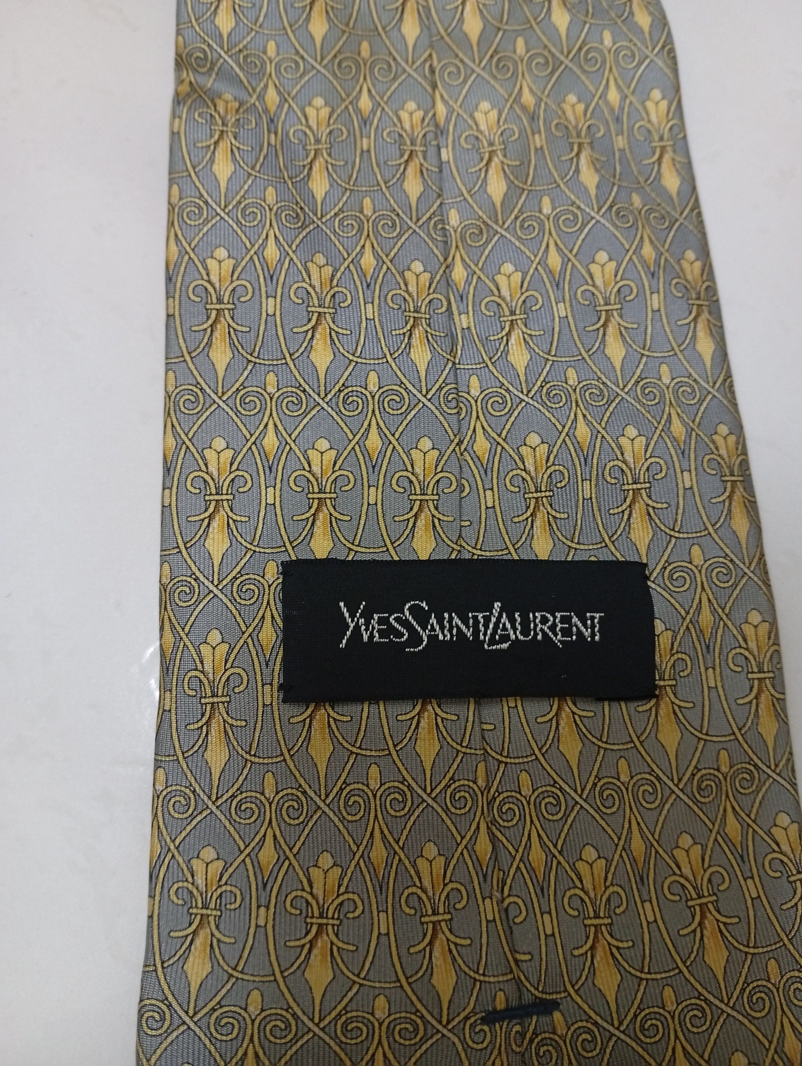 Yves Saint Laurent Yves saint Laurent X desinger Tie Size ONE SIZE - 5 Thumbnail