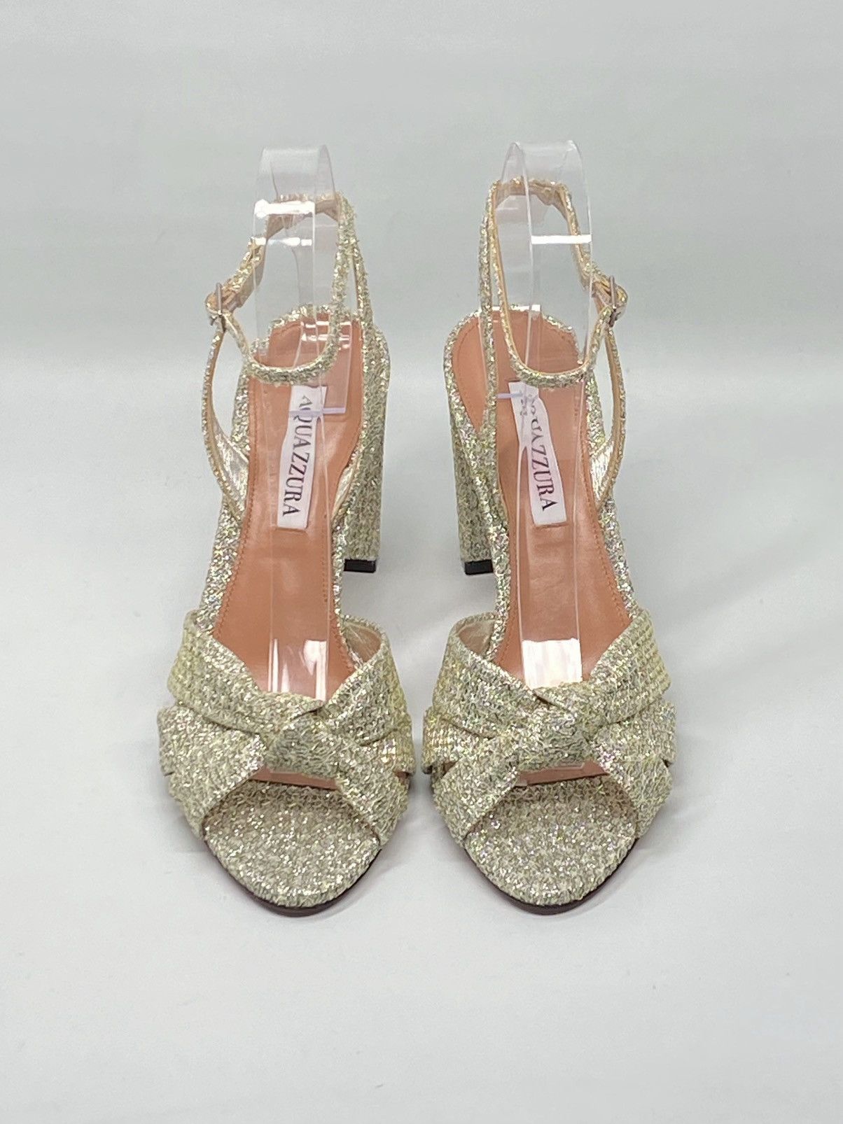 Aquazzura Aquazzura Nina 85MM Knotted Sandals size 38 Size US 8 / IT 38 - 4 Thumbnail